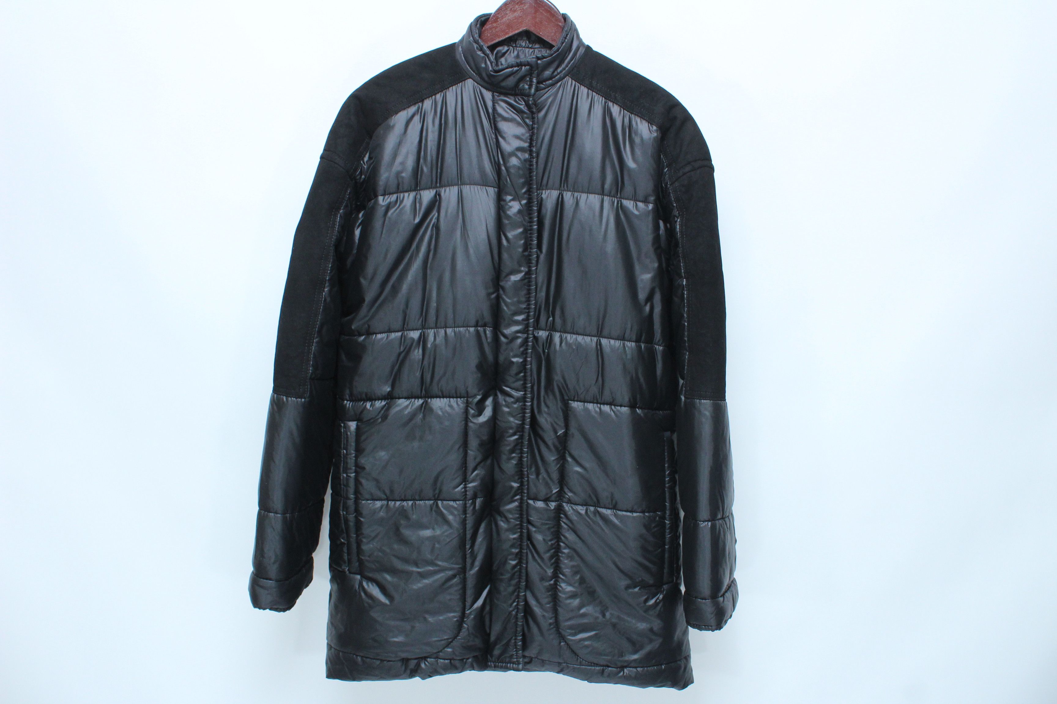Haider Ackermann FW19 Haider Ackermann Quilted Nylon Suede Panel Jacket Sz 34 Size XS / US 0-2 / IT 36-38 - 8 Thumbnail