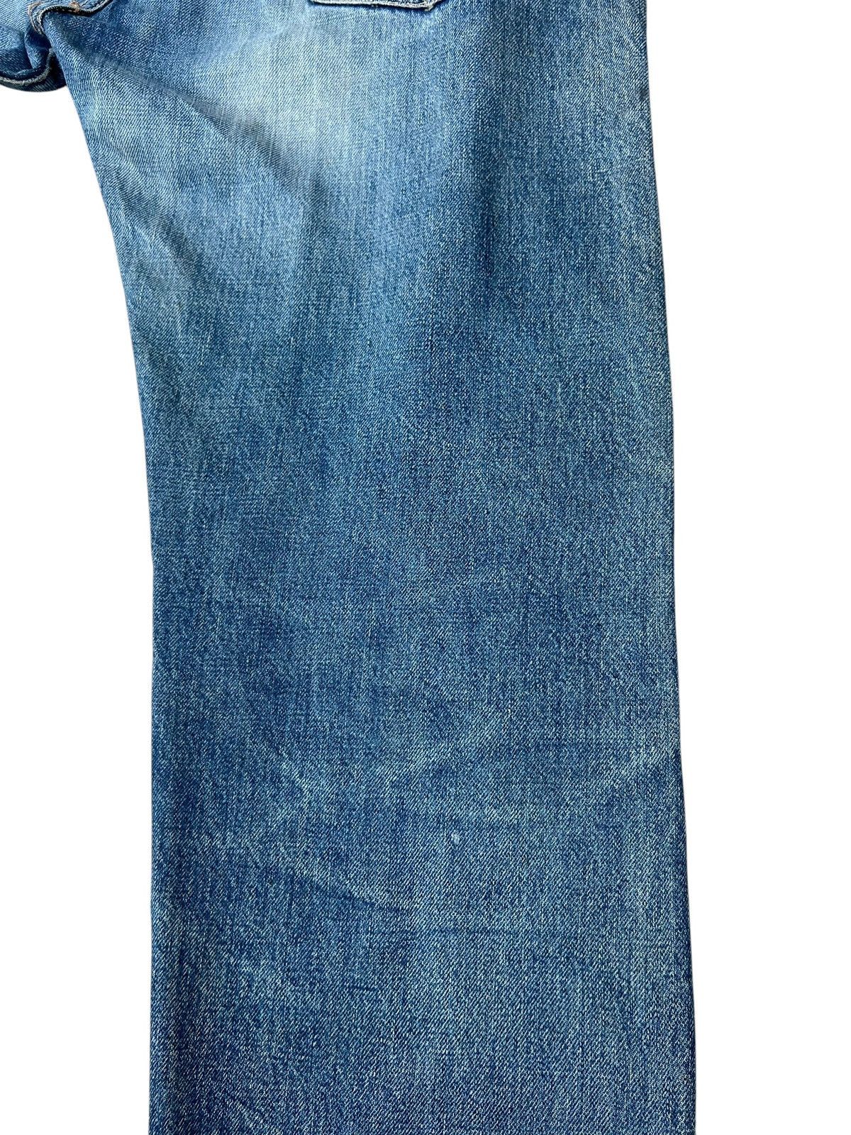 Full Count & Co. Vintage OVER RAIL & Co Japan Dirty Mud Denim Selvedge Jeans Size US 31 - 20 Thumbnail
