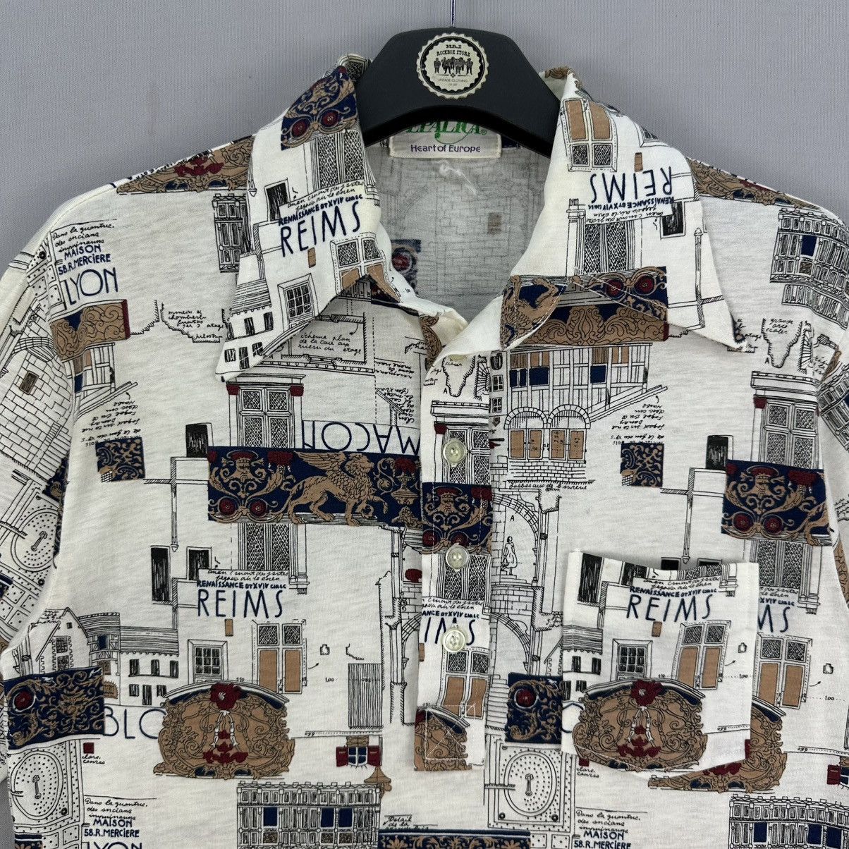 Japanese Brand Vintage 80's Retro Style in 1970s Polo Tee Sharp Collar Size US S / EU 44-46 / 1 - 7 Thumbnail