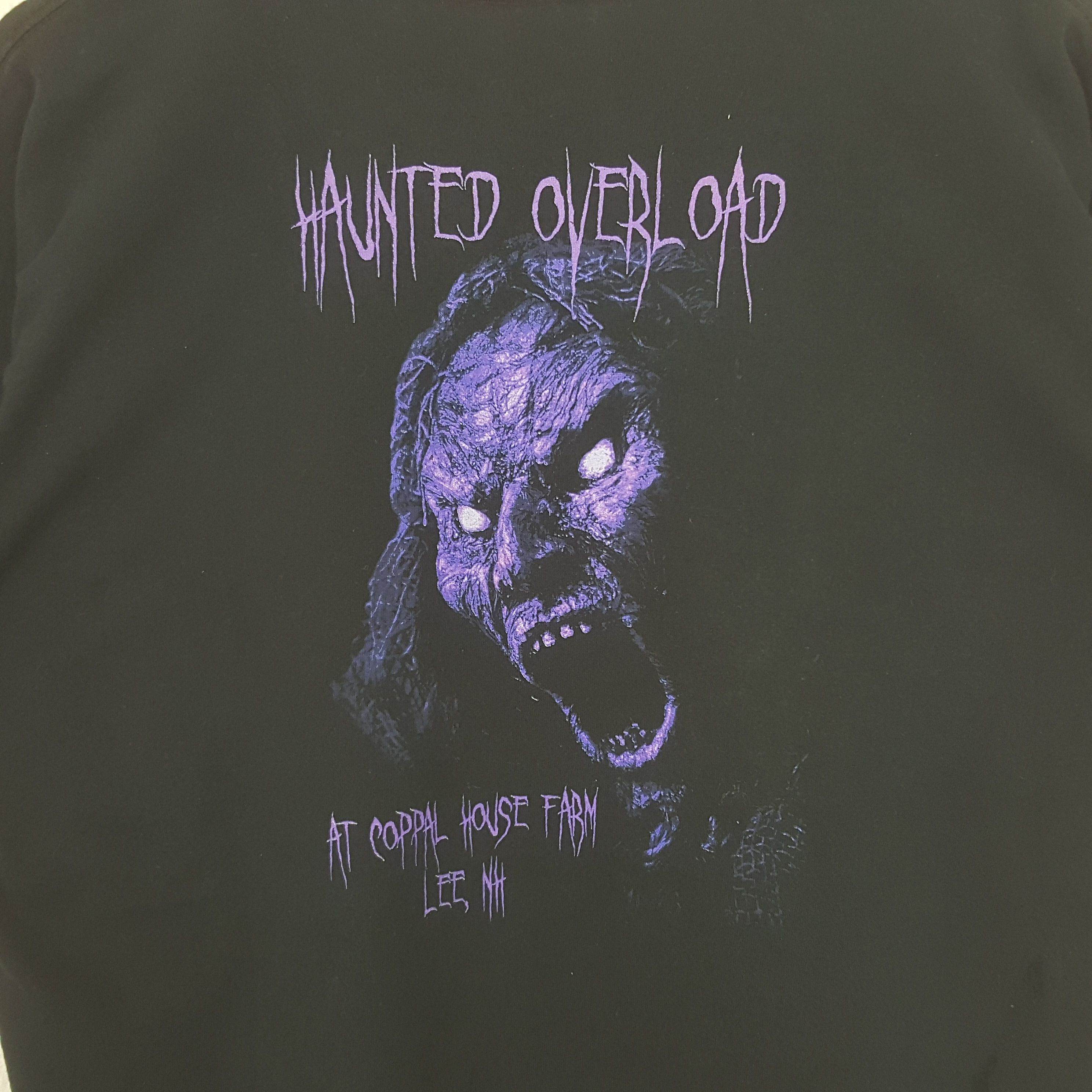 Gildan Vintage Hunter Overload Horror Halloween Game Tshirt RR1 Size US L / EU 52-54 / 3 - 2 Thumbnail