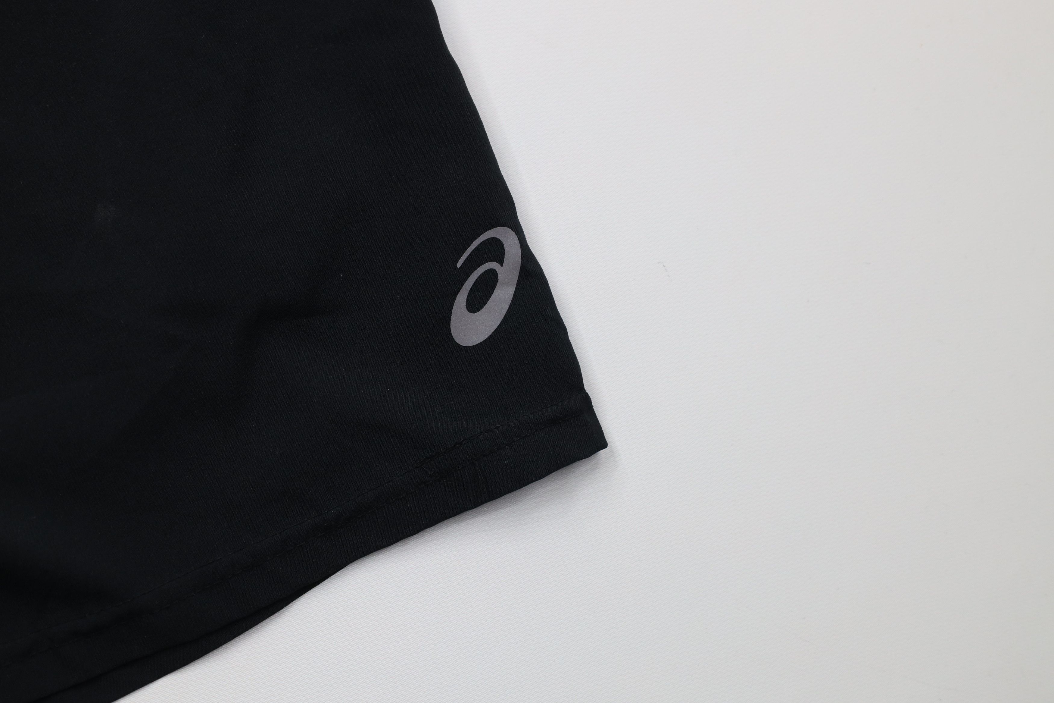 Asics Vintage Y2K Asics Lined Running Jogging Shorts Black Blue Size US 34 / EU 50 - 7 Thumbnail