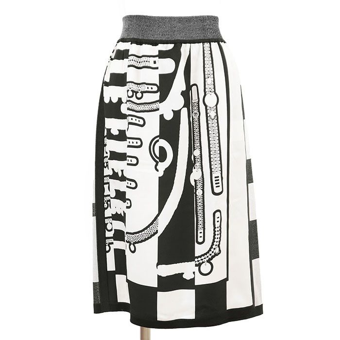 Hermes Hermes Hermes Twillene Silk Knit Skirt Others Skirts DUTY FREE for USA Size ONE SIZE - 1 Thumbnail