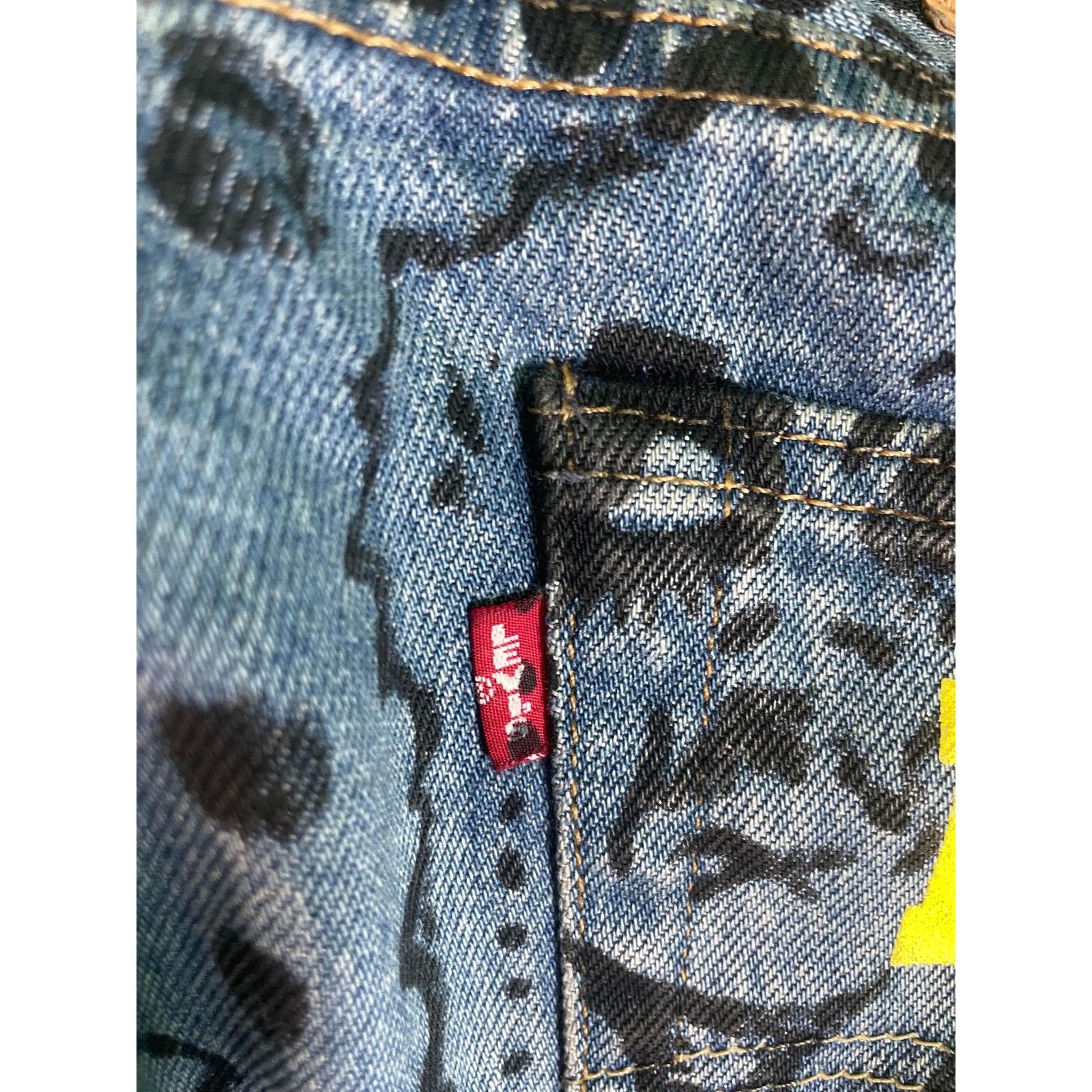 DENIM TEARS Denim Tears 'Irak' Light Wash Jeans Size US 34 / EU 50 - 6 Thumbnail