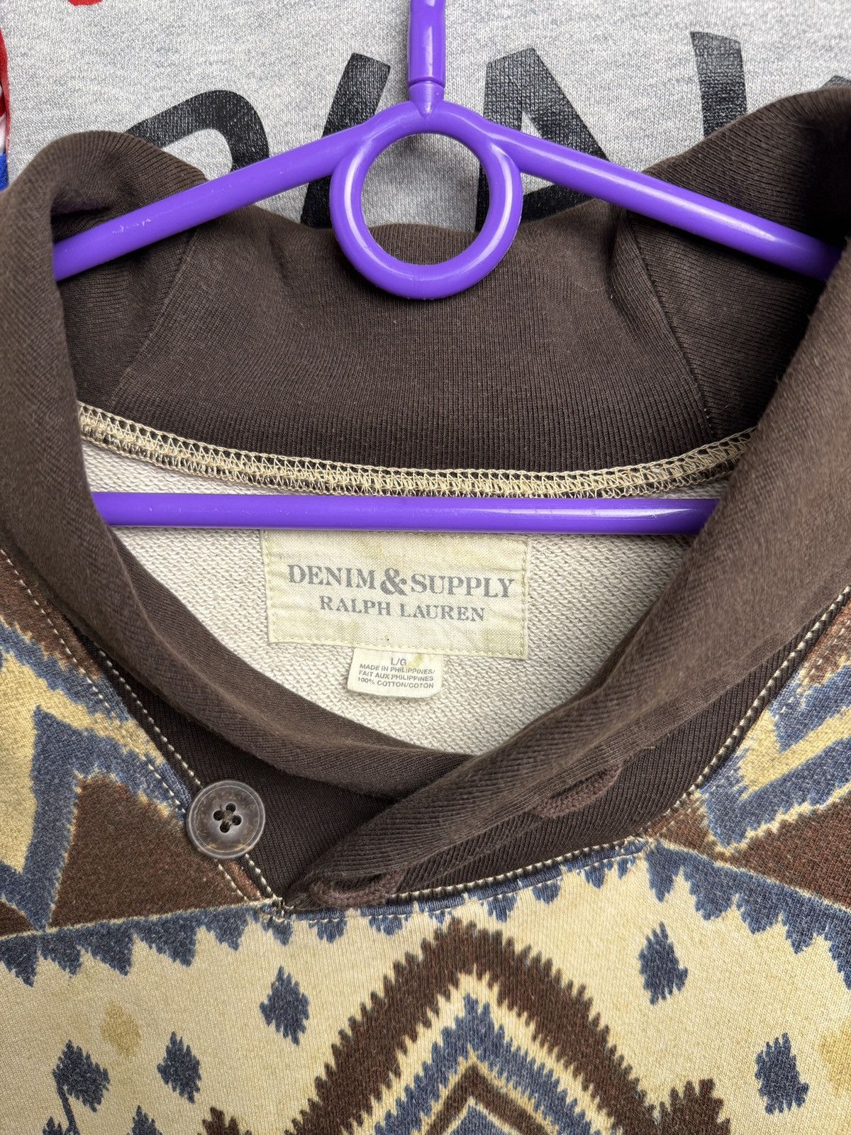 Ralph Lauren Denim & Supply Ralph lauren vintage sweatshirt Size US L / EU 52-54 / 3 - 11 Thumbnail