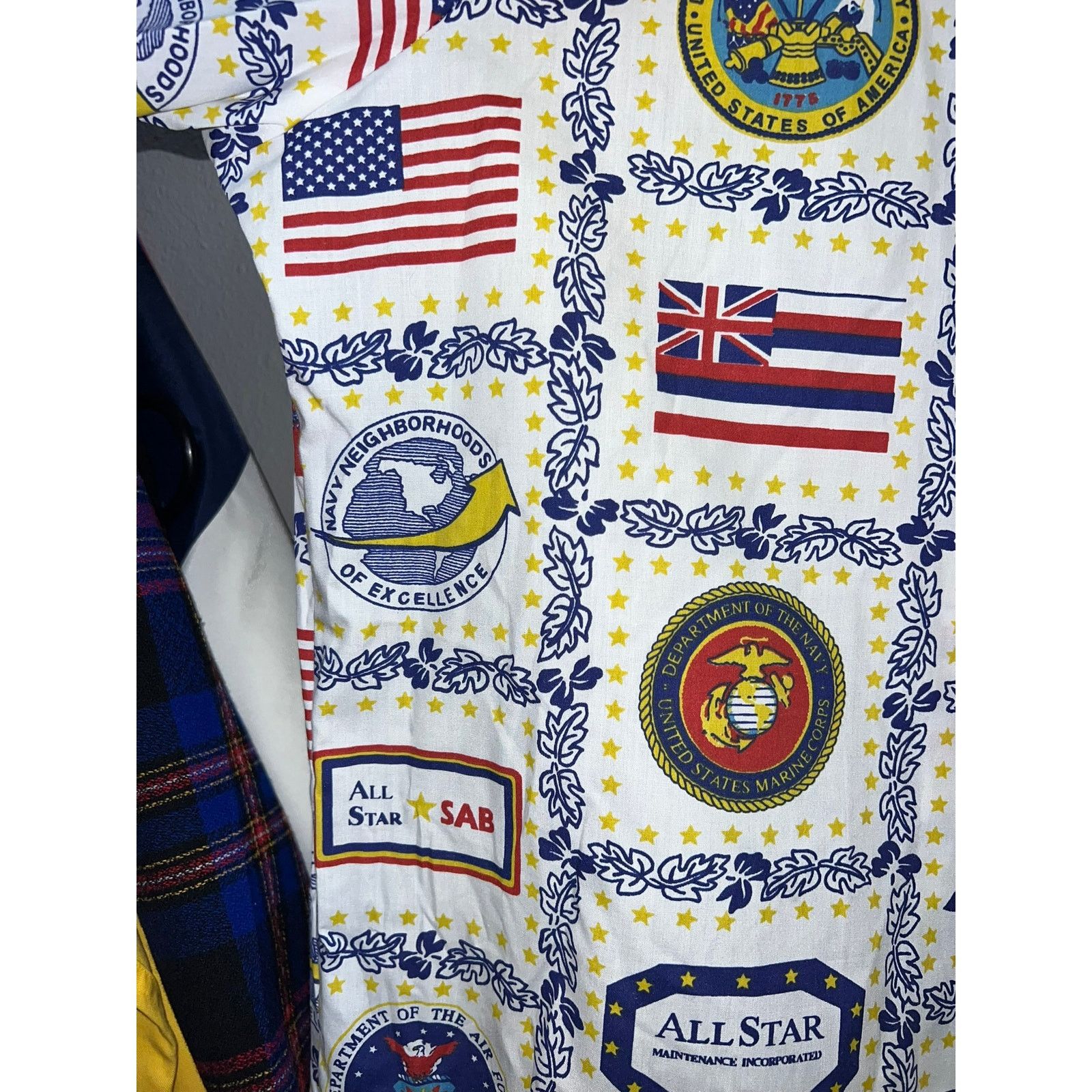 Hilo Hattie Vintage Hilo Hattie Army Shirt US Air Force Navy Button Up X Size US XL / EU 56 / 4 - 4 Thumbnail