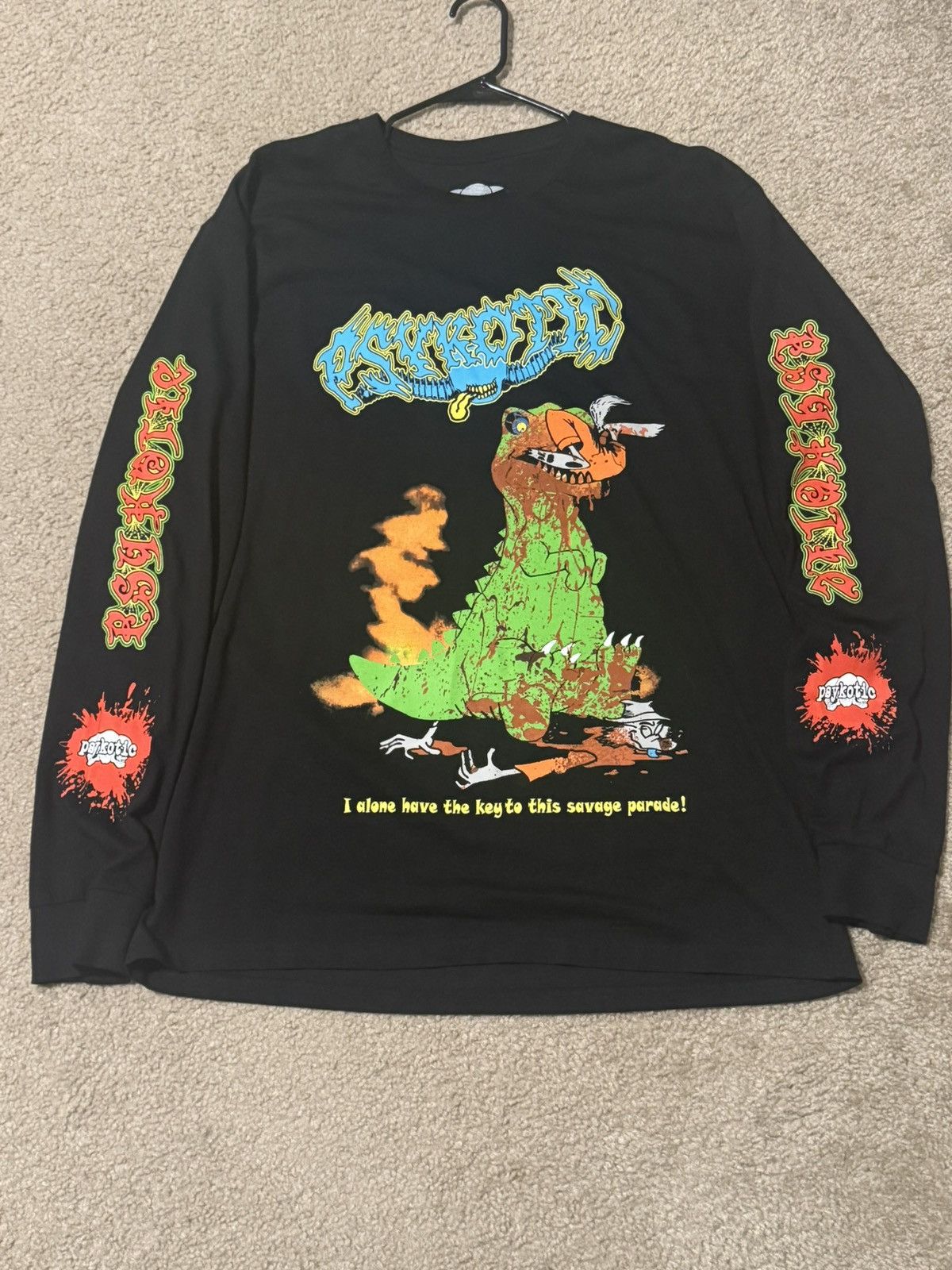 Other Osamason Pykotic album merch long sleeve Size US XL / EU 56 / 4 - 1 Thumbnail