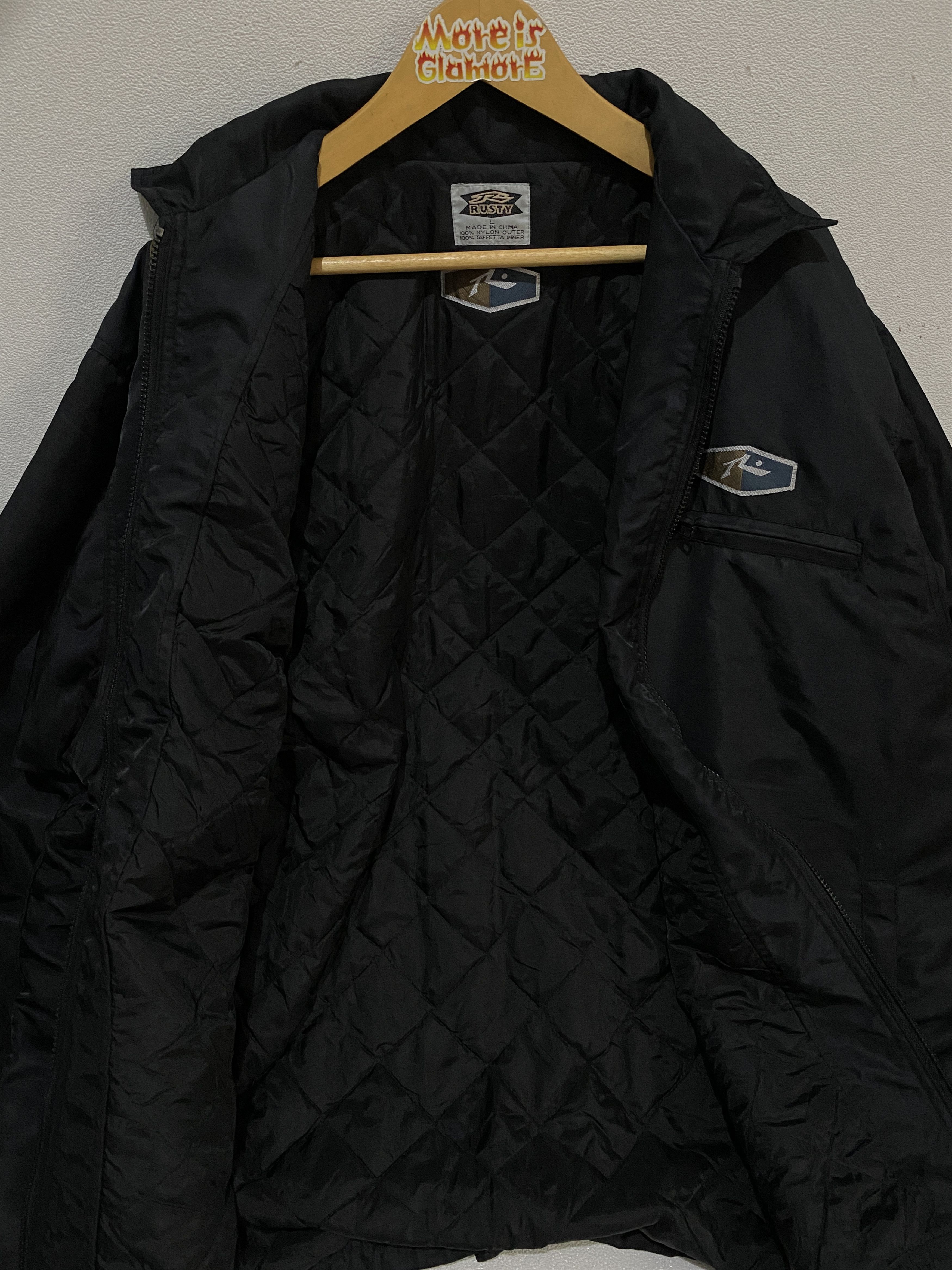 Rusty Vintage Rusty Surf Motorcycle Nylon Jackets Like Vanson Size US L / EU 52-54 / 3 - 9 Thumbnail