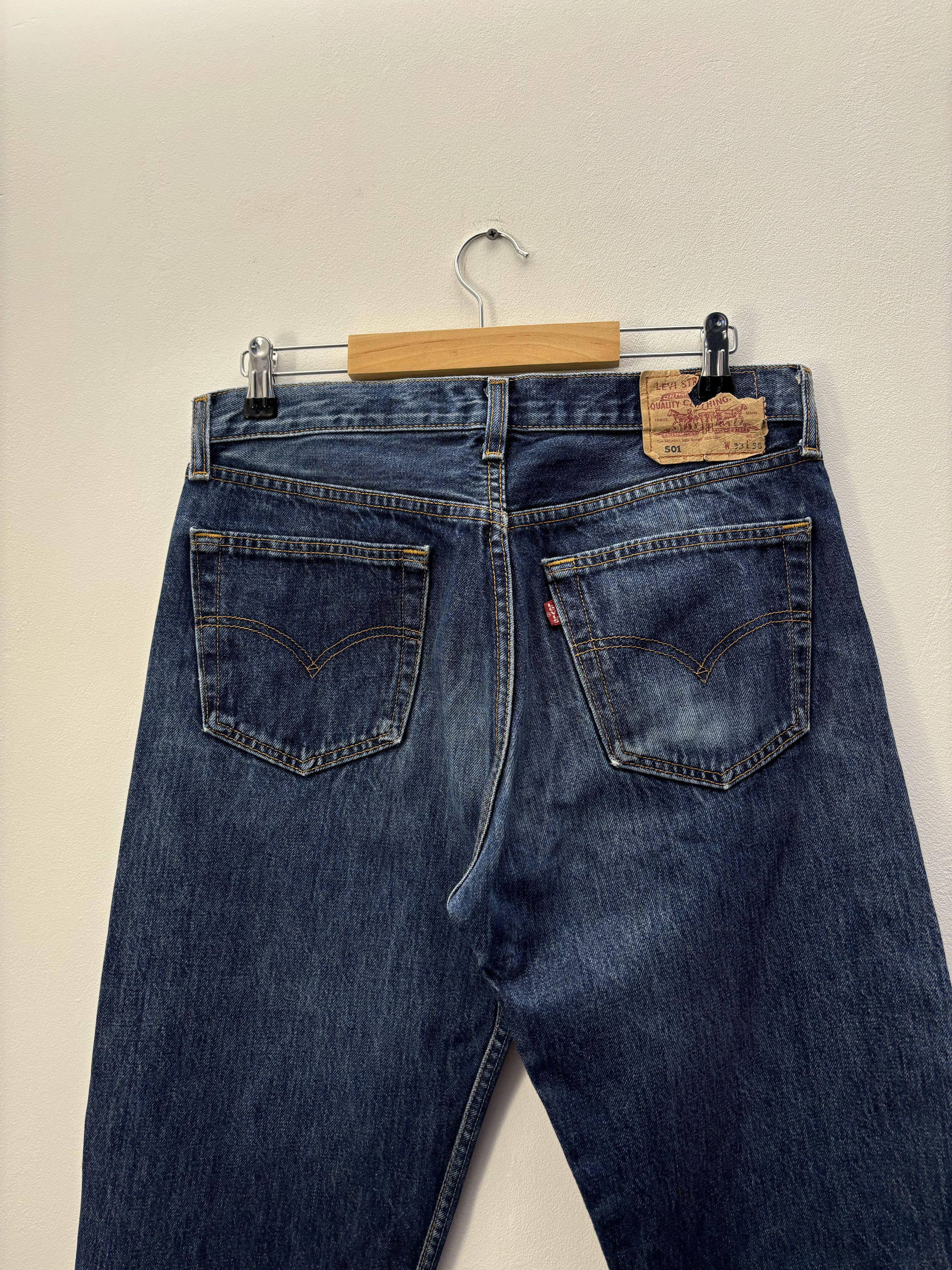 Levi's × Vintage Vintage 90s Levis 501 Jeans Size US 33 - 9 Thumbnail