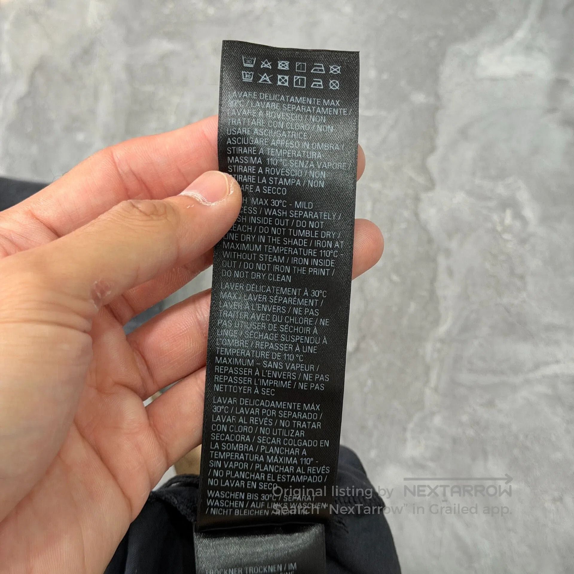 Balenciaga Balenciaga Black Washed Short Sleeve Tee. Size US S / EU 44-46 / 1 - 6 Thumbnail