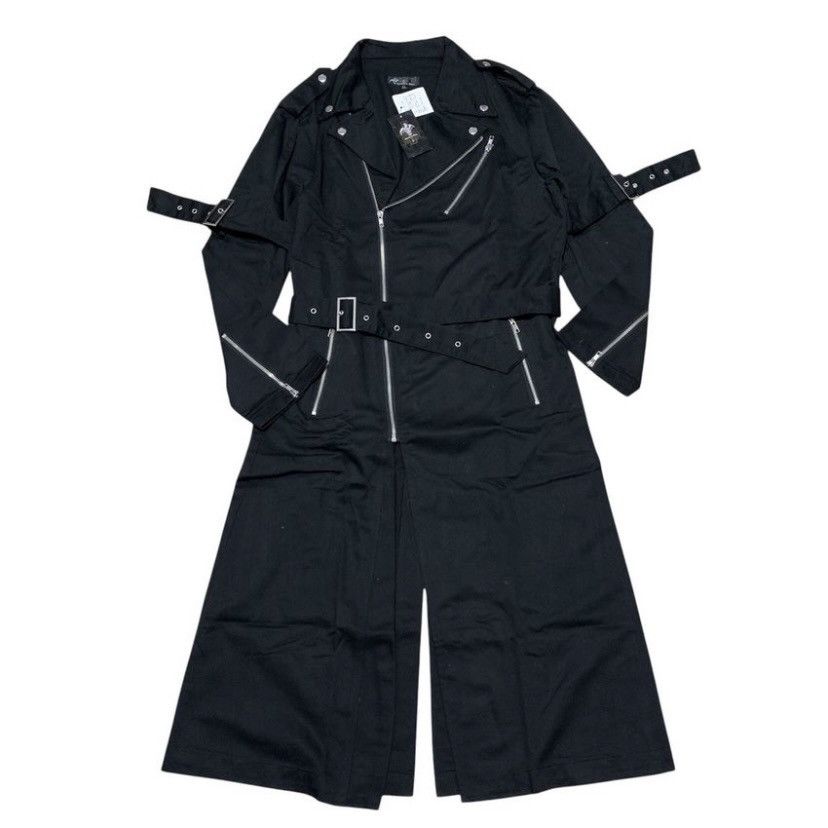 Japanese Brand DEVIL N BASS ASYMMETRICAL LONG COAT GOTHIC V-KEII LGB STYLE Size US L / EU 52-54 / 3 - 9 Thumbnail