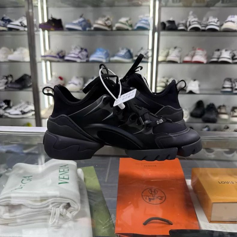 DIOR Black Dad Sneakers Size 37-2506
