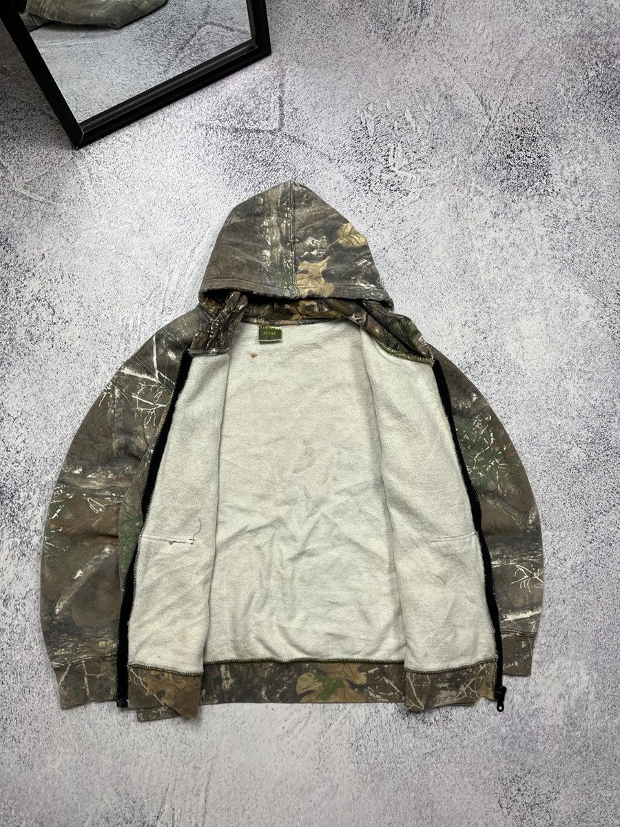 Japanese Brand Crazy Vintage Y2K Realtree Zip Hoodie and Pants Tracksuit Size US M / EU 48-50 / 2 - 9 Thumbnail