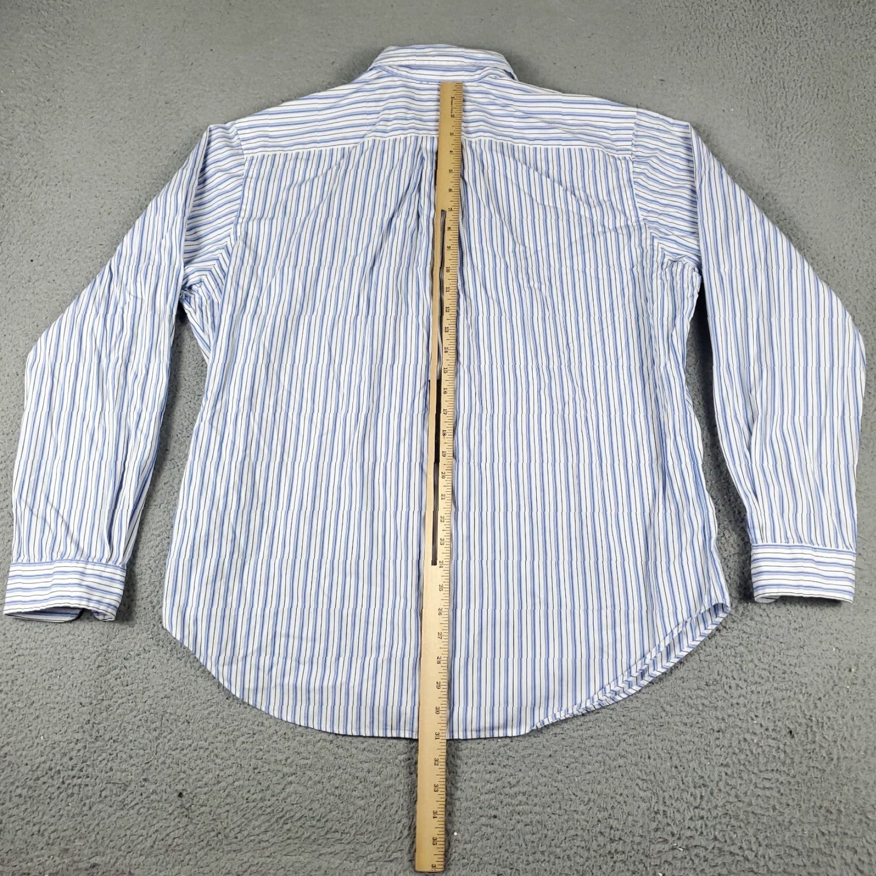 Ralph Lauren Ralph Lauren Shirt Mens XL Blue Striped Button-Down Casual Long Sleeve Pony Logo Classic Preppy 90s? (remove guess) Size US XL / EU 56 / 4 - 4 Thumbnail