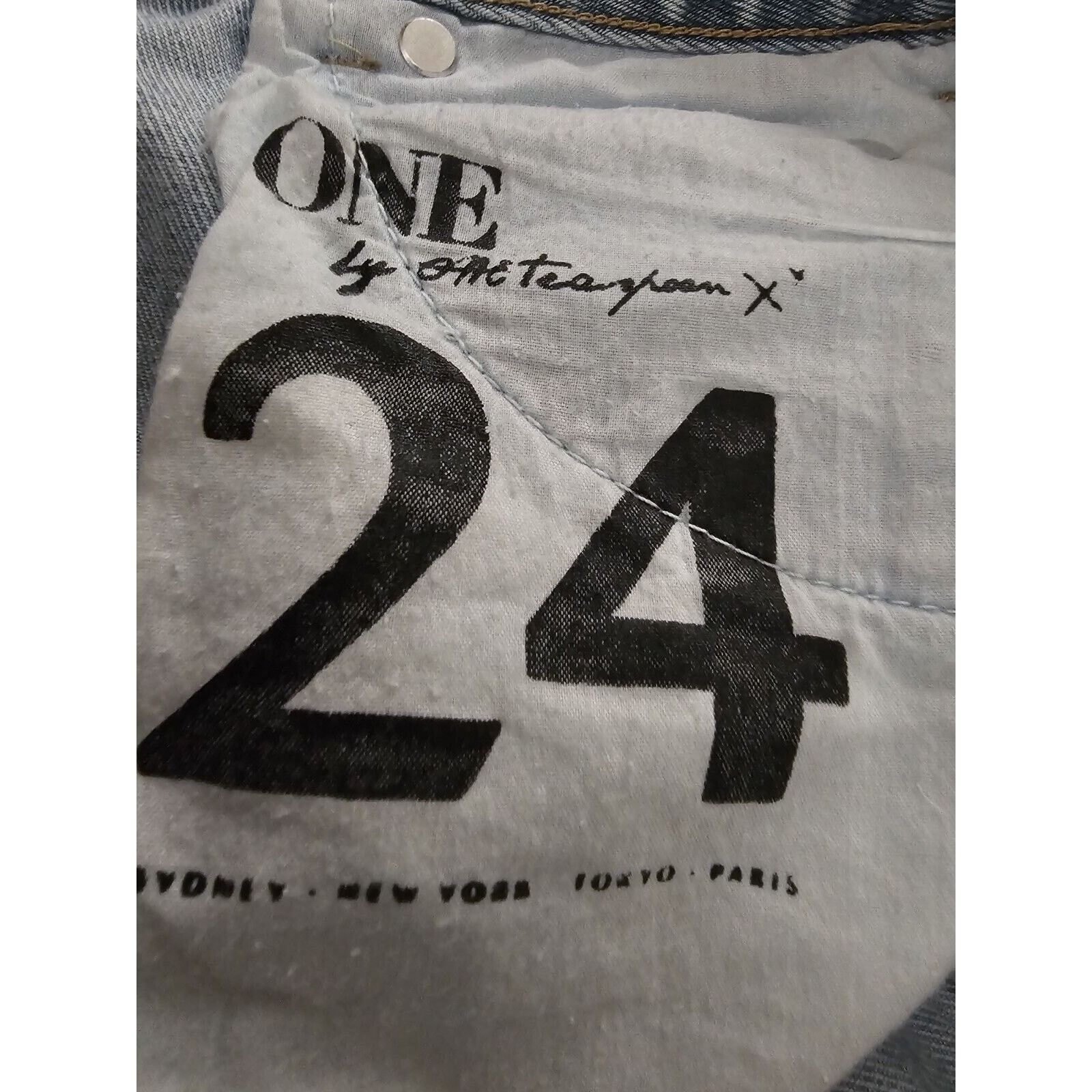 One Teaspoon One by One Teaspoon Freelove Distressed Skirt 24 Cotton Size 24" / US 00 / IT 34 - 7 Thumbnail