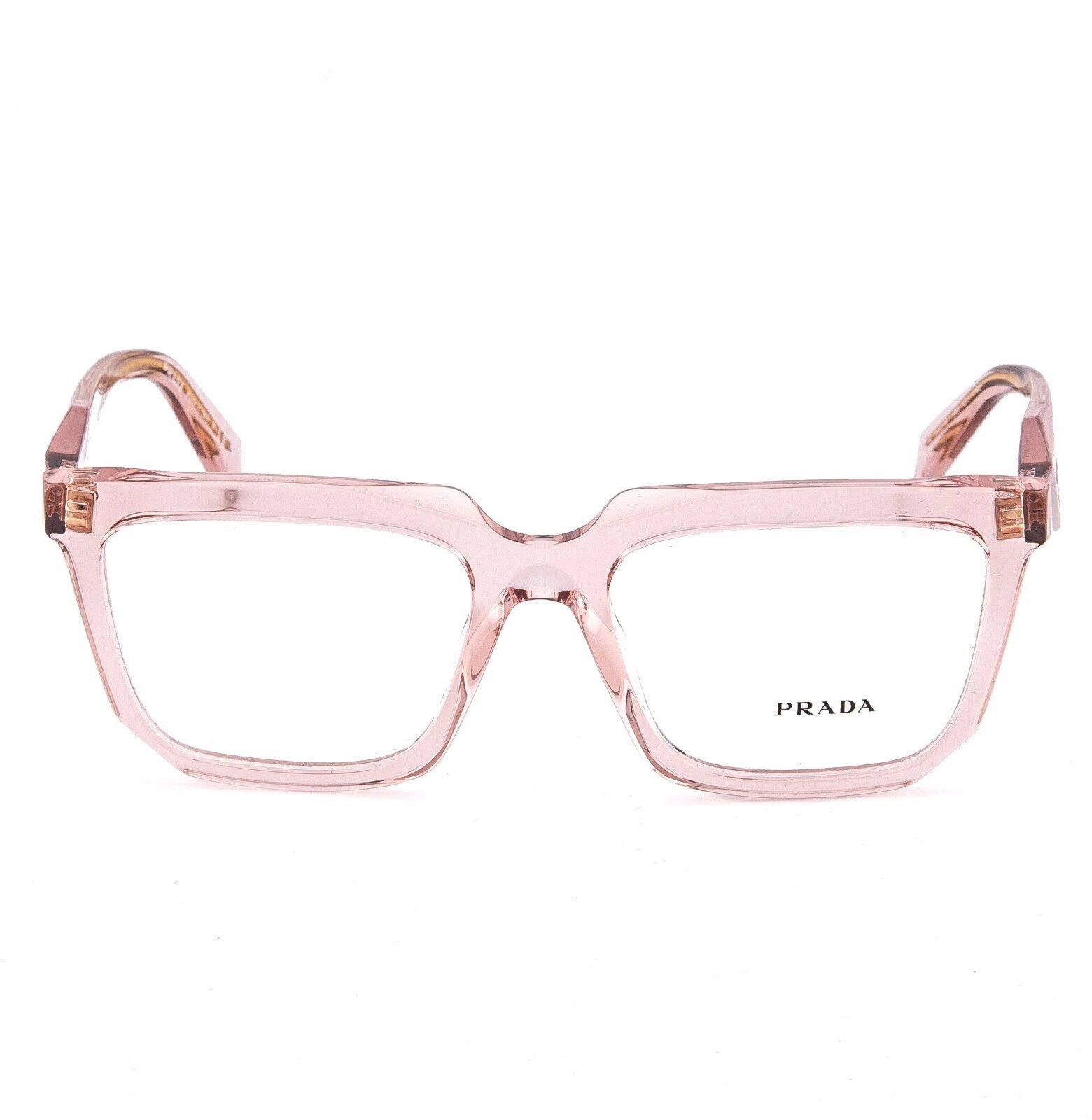 Prada PRADA SYMBOLE PRA19V Crystal Pink Triangle Logo A19V A19 Size ONE SIZE - 2 Thumbnail