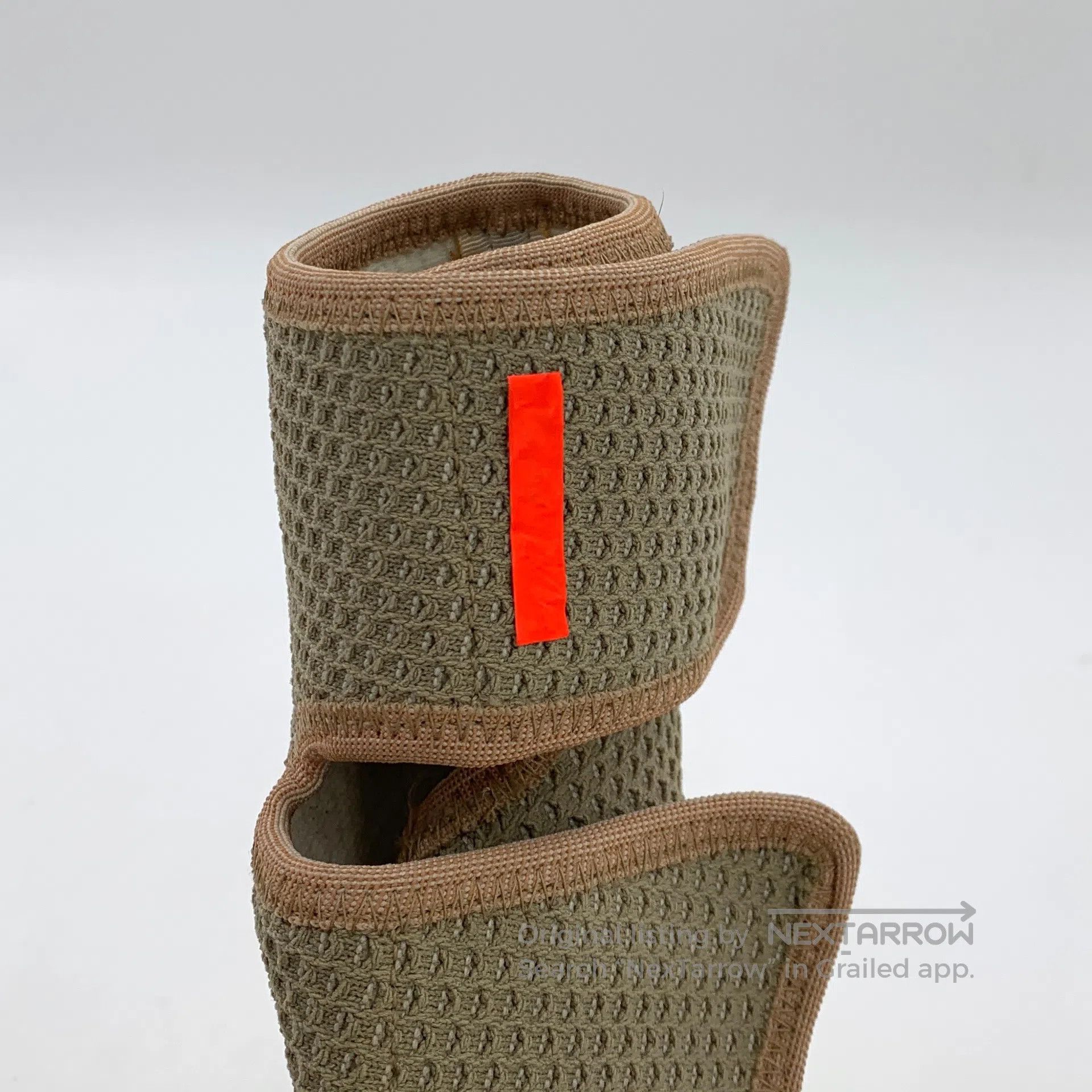 Off-White Off-White Brown Arrow Velcro High Top Laced Sneakers| Size US 5.5 / IT 35.5 - 9 Thumbnail