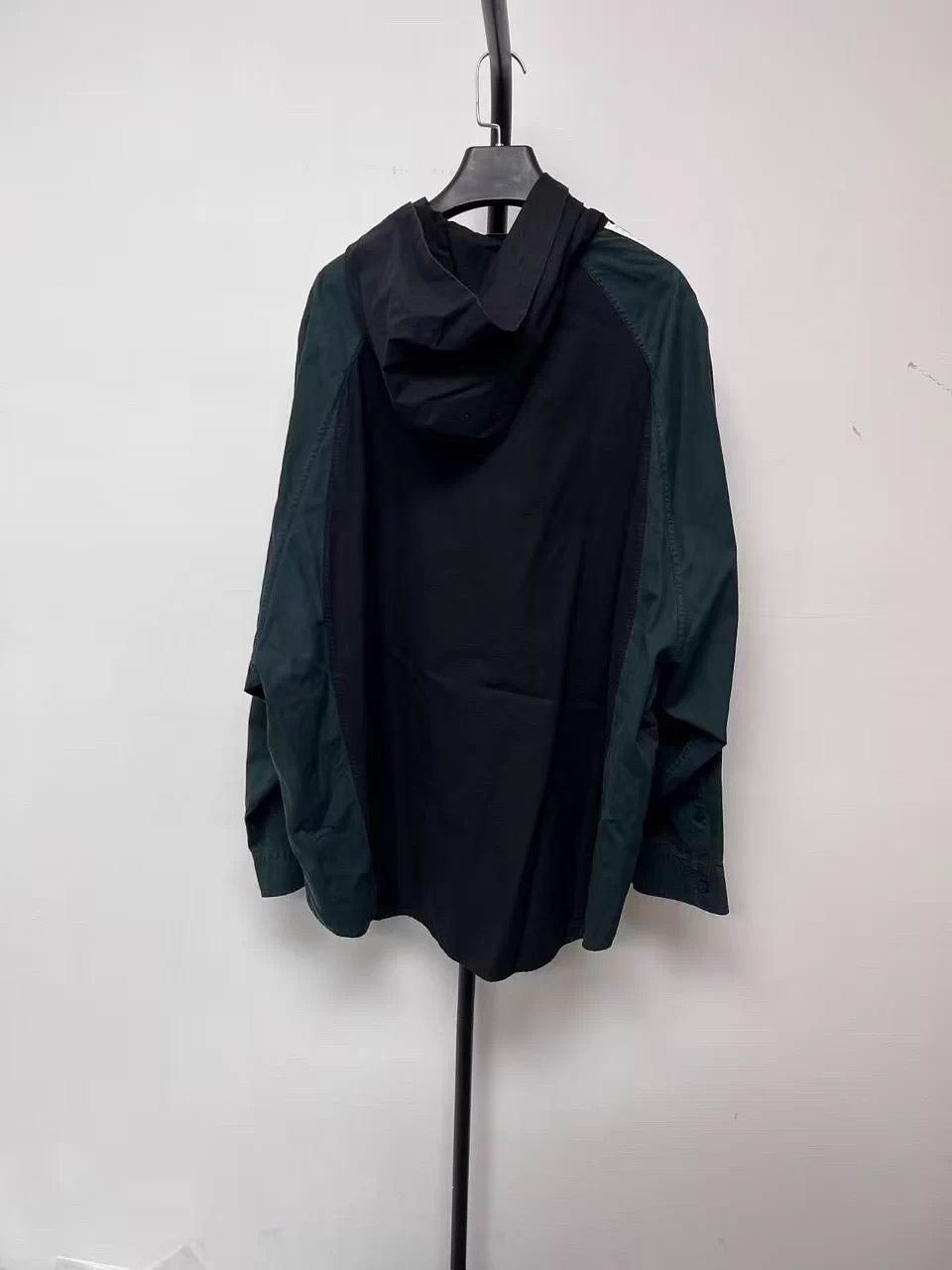 Balenciaga Balenciaga x adidas colorblock logo hood shirt unisex black Size US L / EU 52-54 / 3 - 2 Thumbnail
