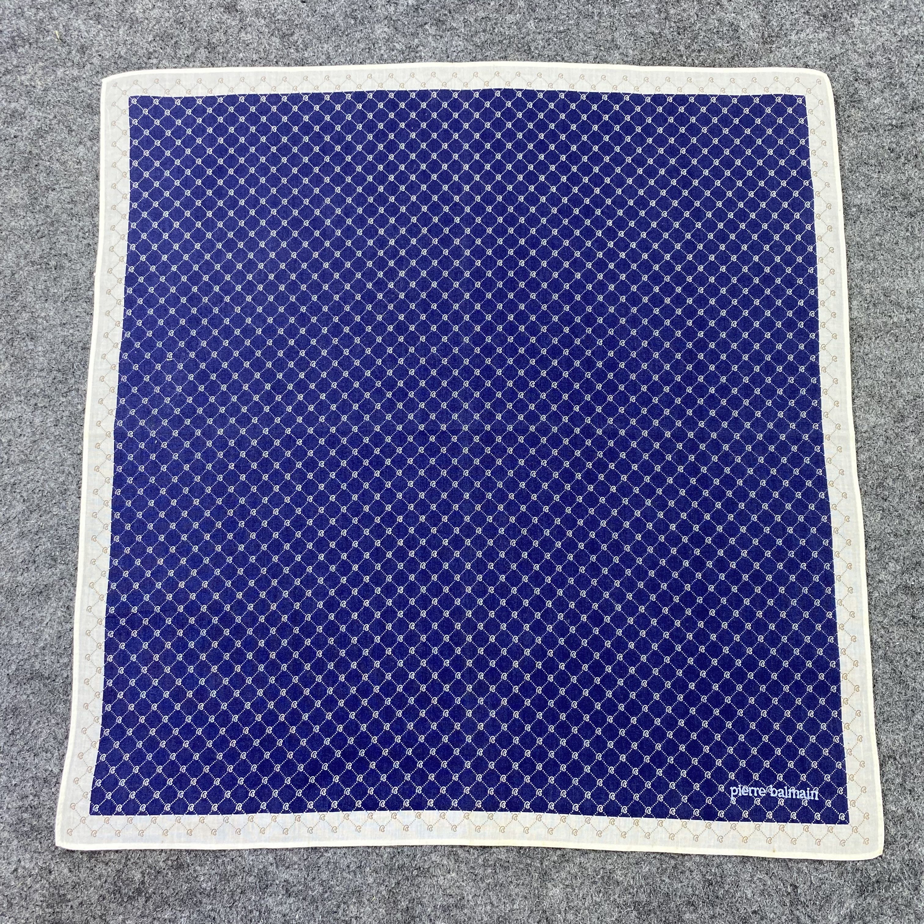 Pierre Balmain Pierre Balmain Handkerchief / Bandana / Neckerchief -B702 Size ONE SIZE - 3 Thumbnail
