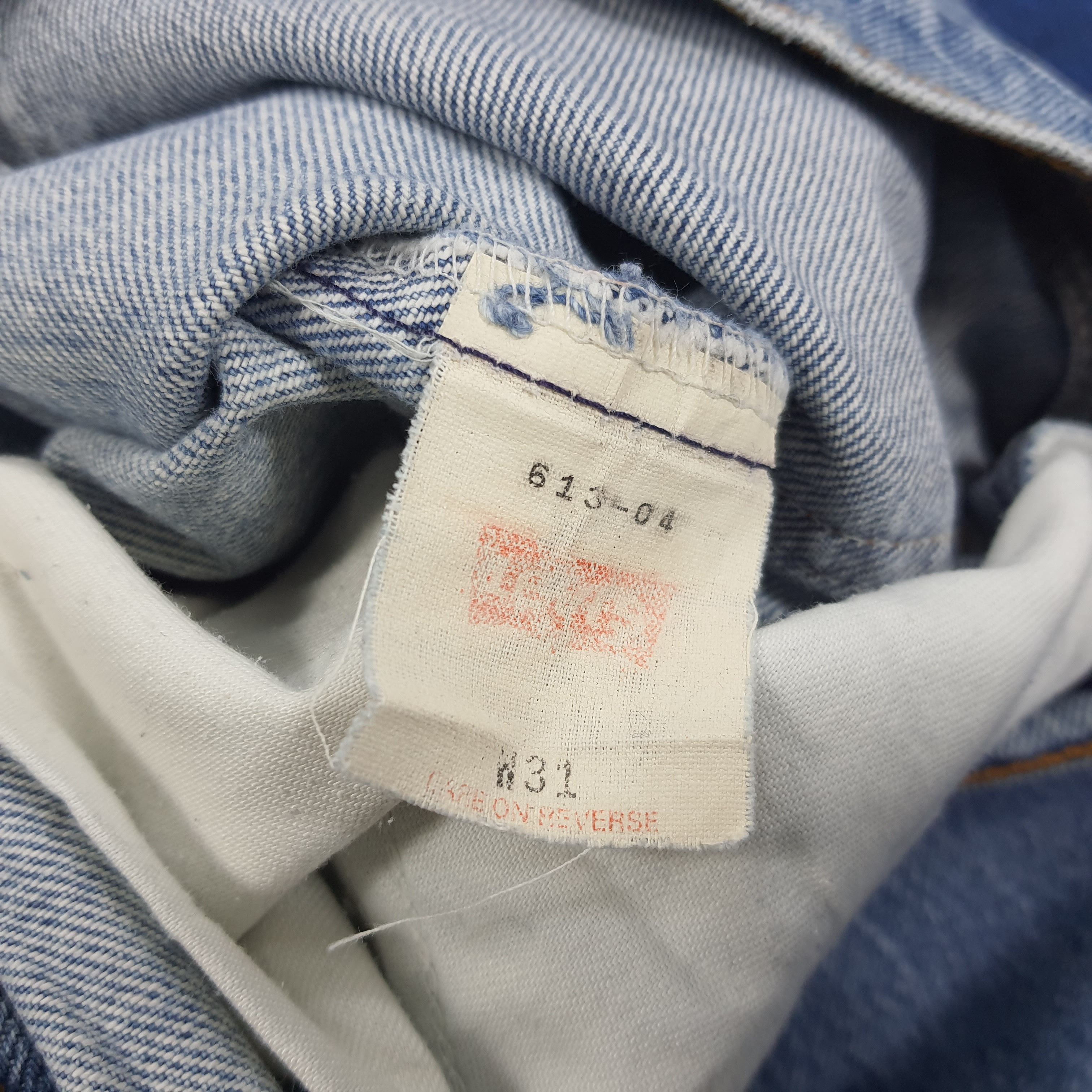 Levi's × Vintage Vintage Levi's Distressed Denim Pants Size US 28 / EU 44 - 9 Thumbnail