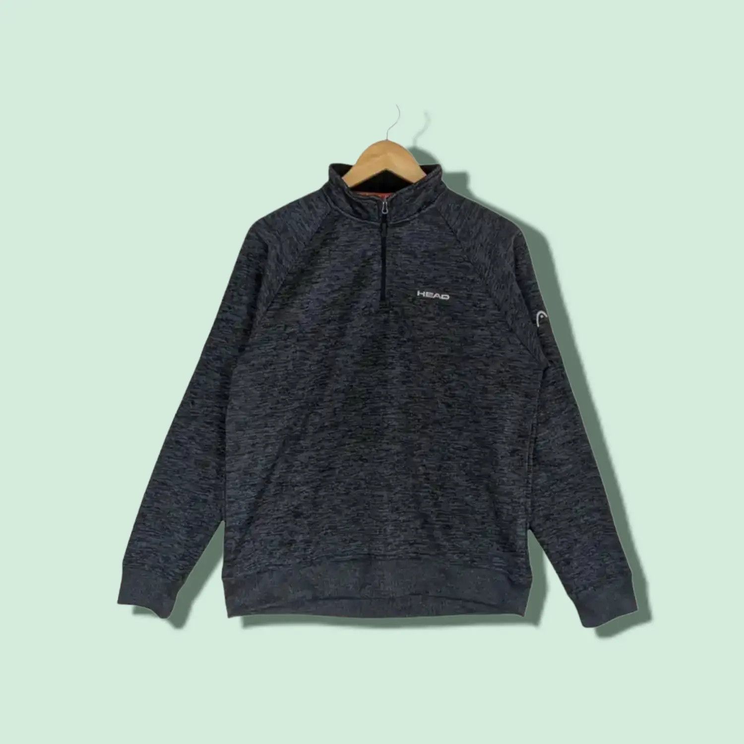 Japanese Brand HEAD Sportswear Jumper Sweatshirt Size US M / EU 48-50 / 2 - 1 Thumbnail