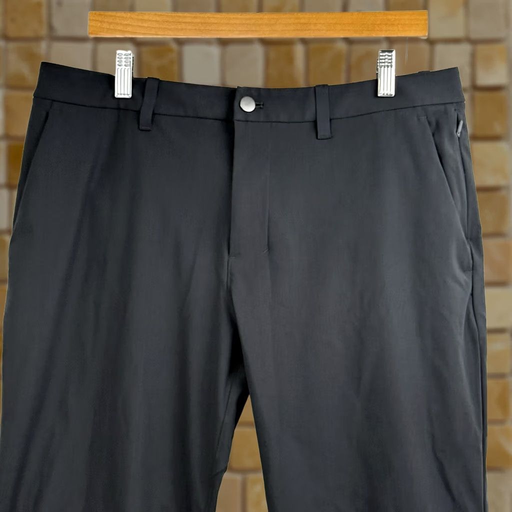 Lululemon VINTAGE Lululemon ABC Pants 5-Pocket Classic Warpstreme Stretch Charcoal Gray Mens 34 Regular Straight 28 Inseam Men’s Pants Size US 34 / EU 50 - 1 Thumbnail