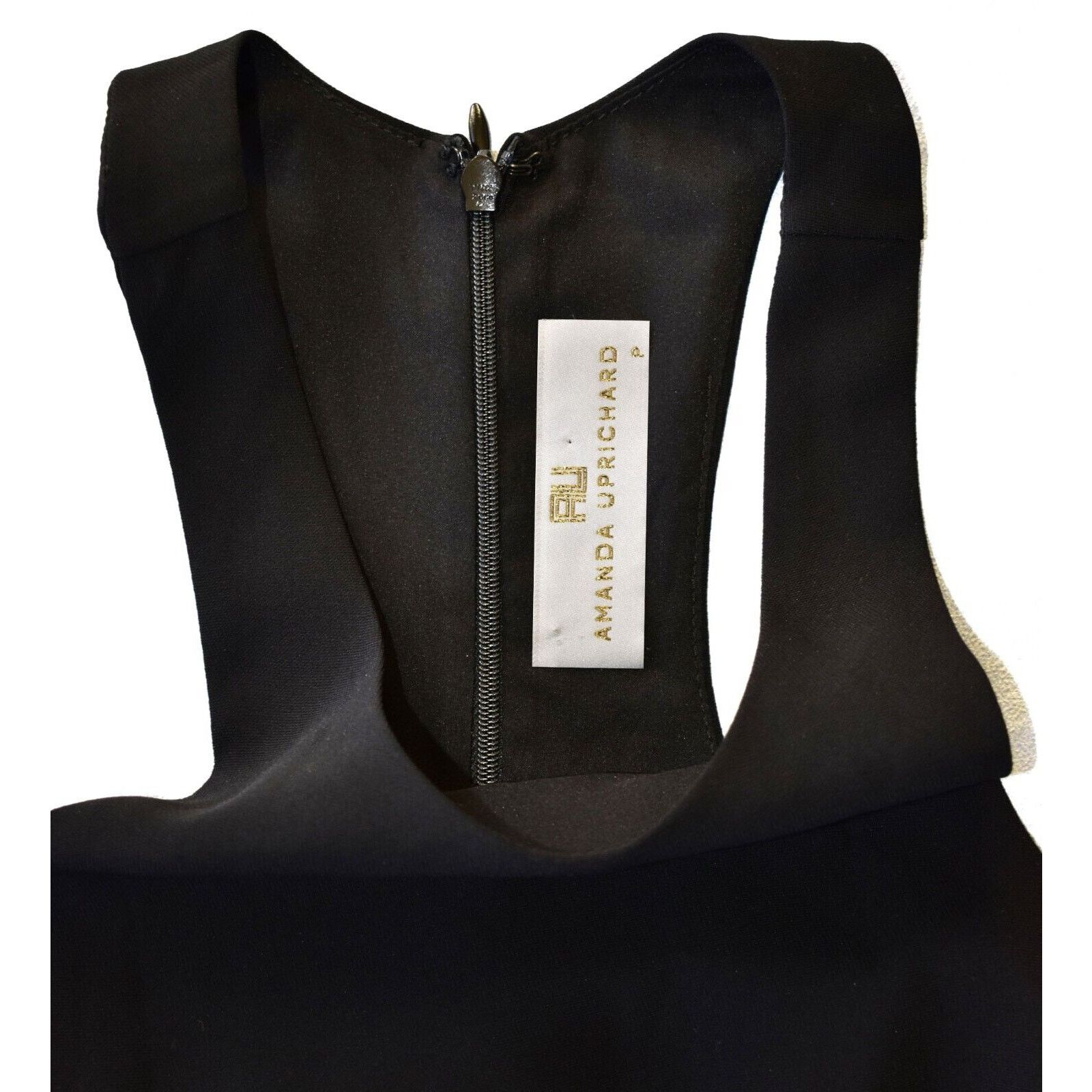 Amanda Uprichard AMANDA UPRICHARD Black Fit & Flare Mini Dress Size P $185 Size S / US 4 / IT 40 - 6 Thumbnail