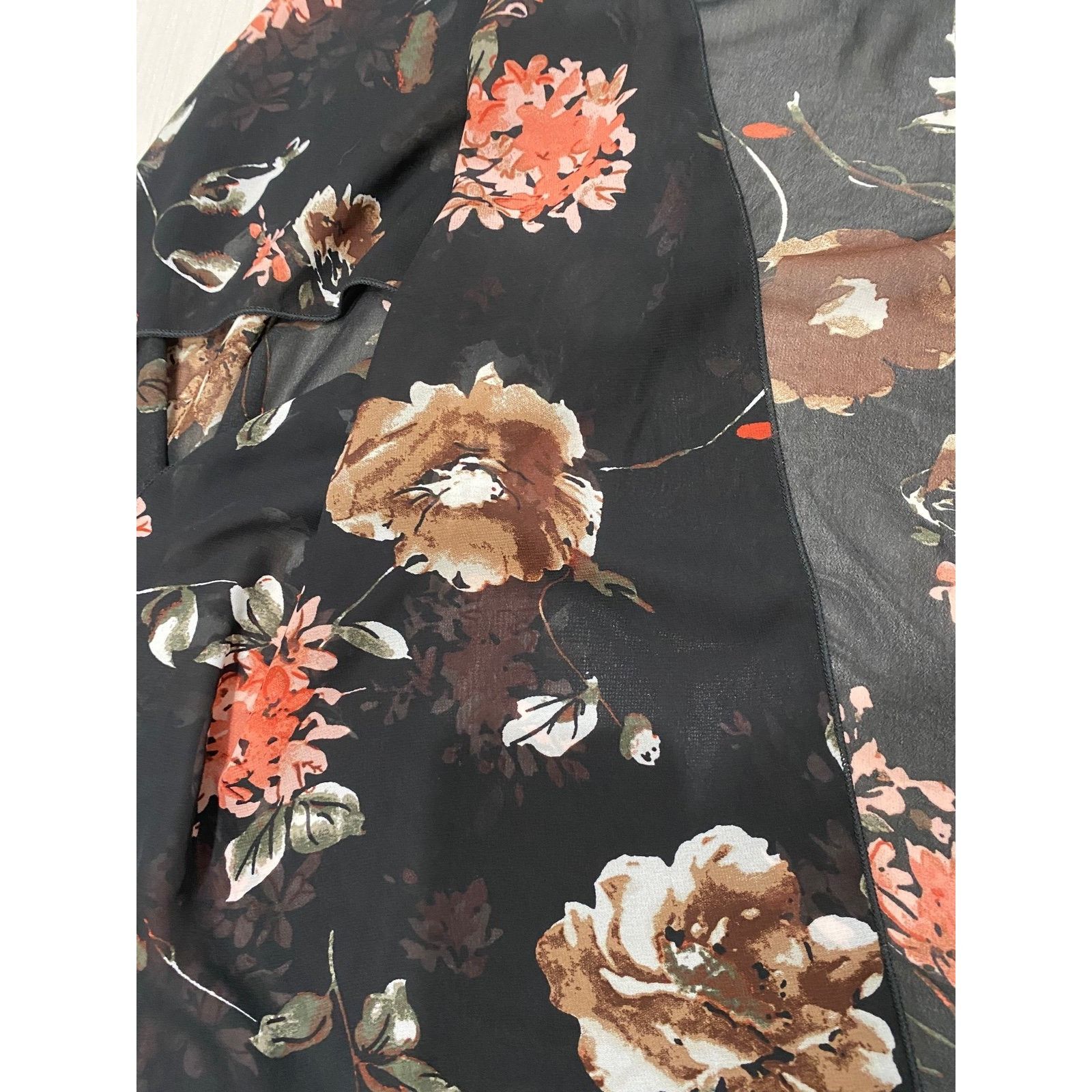 Other Beautiful Floral Color Swatch Women's Medium Kimono Imperfec Size M / US 6-8 / IT 42-44 - 3 Thumbnail