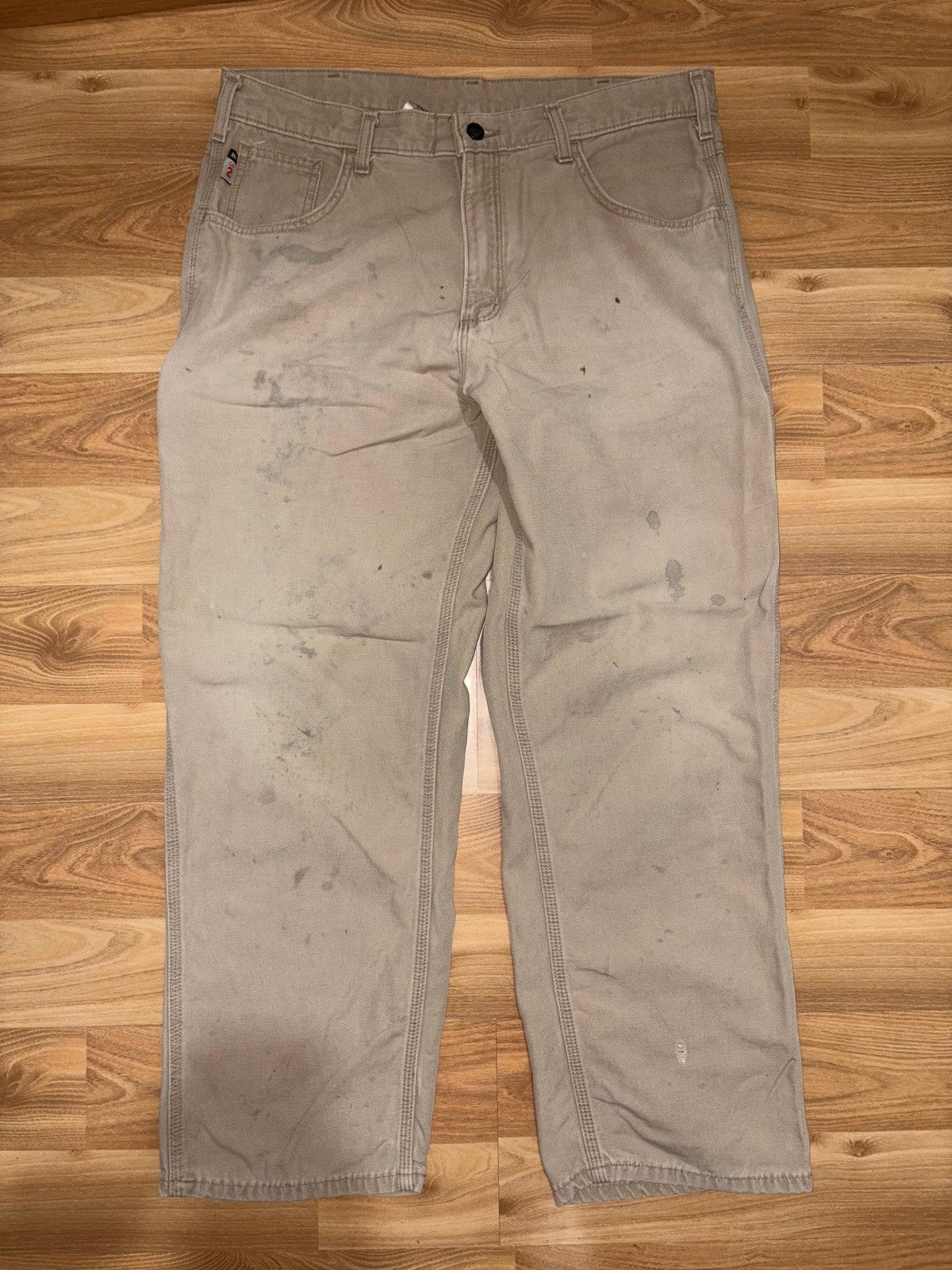 Carhartt Vintage x Carhartt x workwear x Fire Resistant pants Size US 36 / EU 52 - 1 Thumbnail