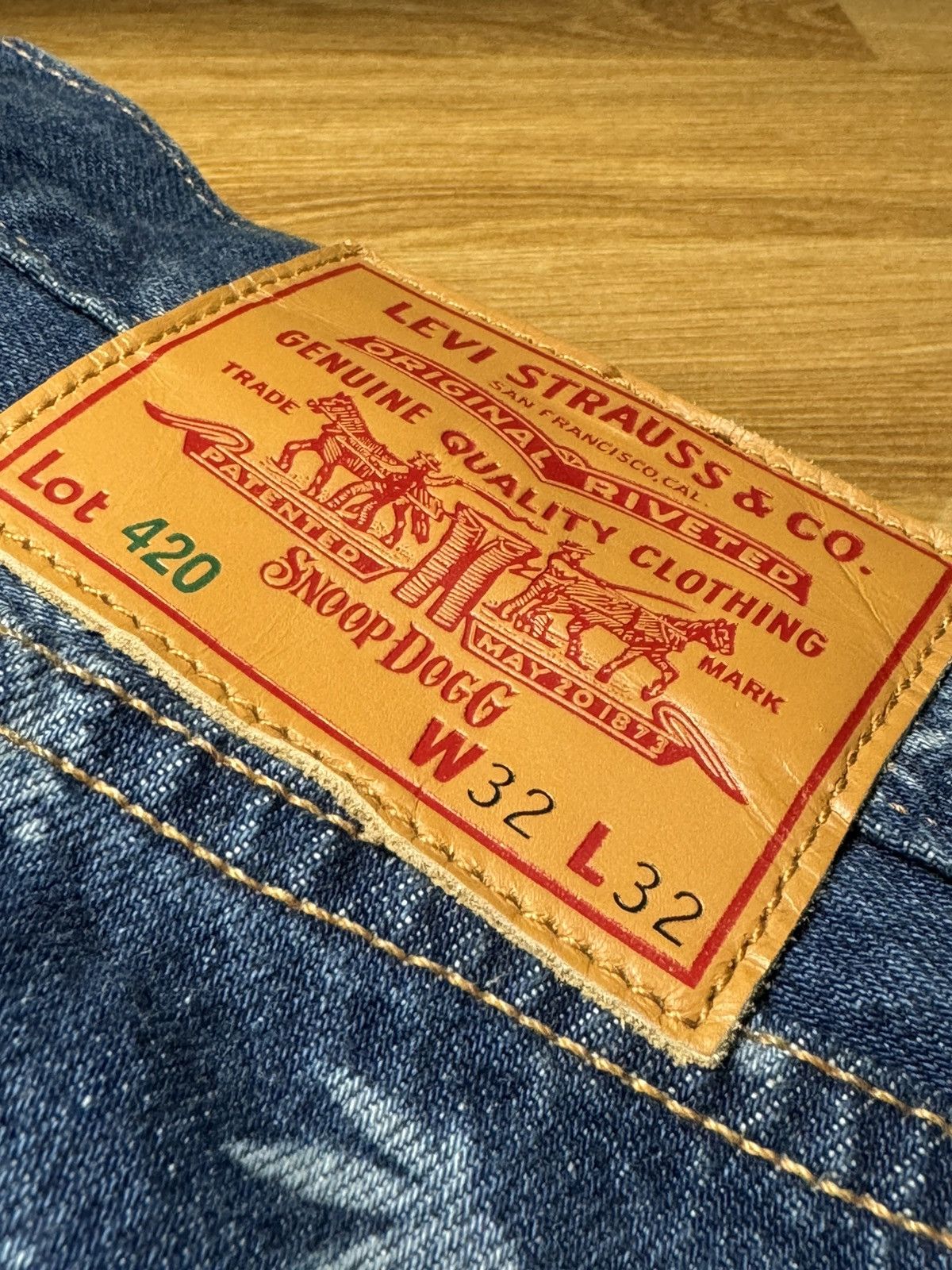 Levi's × Snoop Dogg UNRELEASED Snoop Dogg x Levi's Lot 420