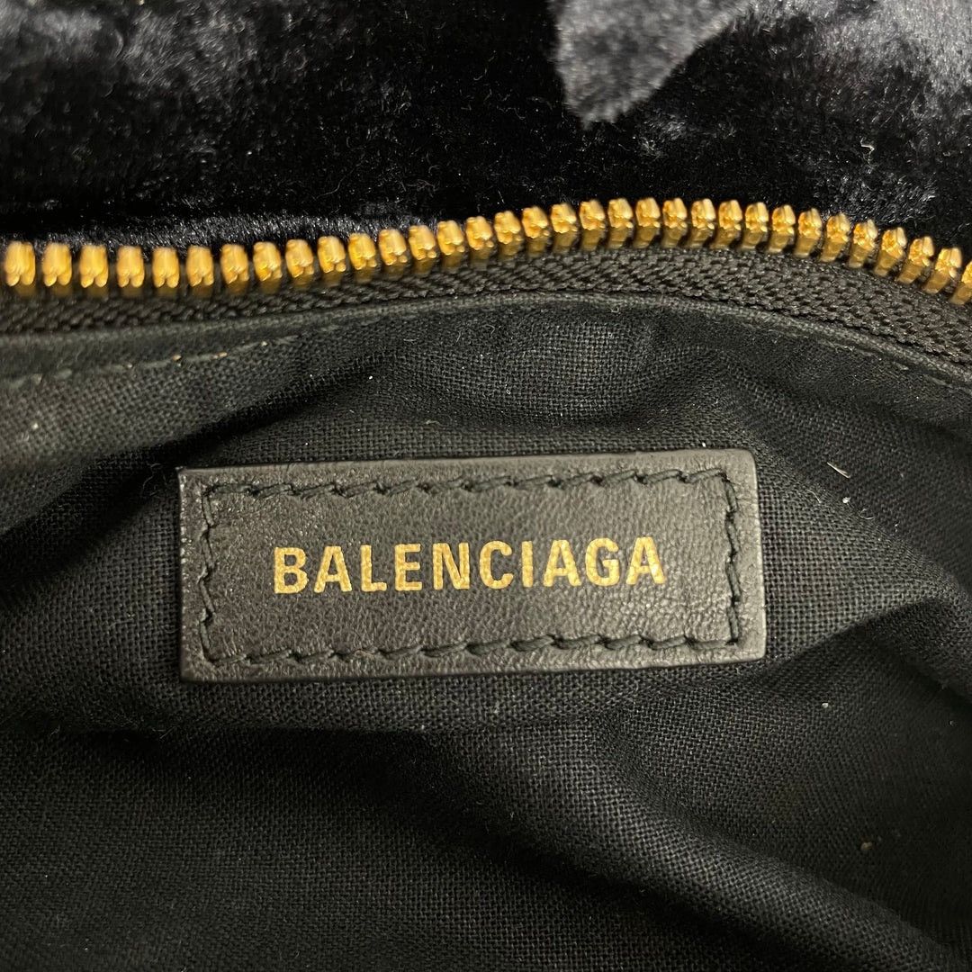 Balenciaga Le Cagole Velvet Bow Bag Size ONE SIZE - 4 Thumbnail