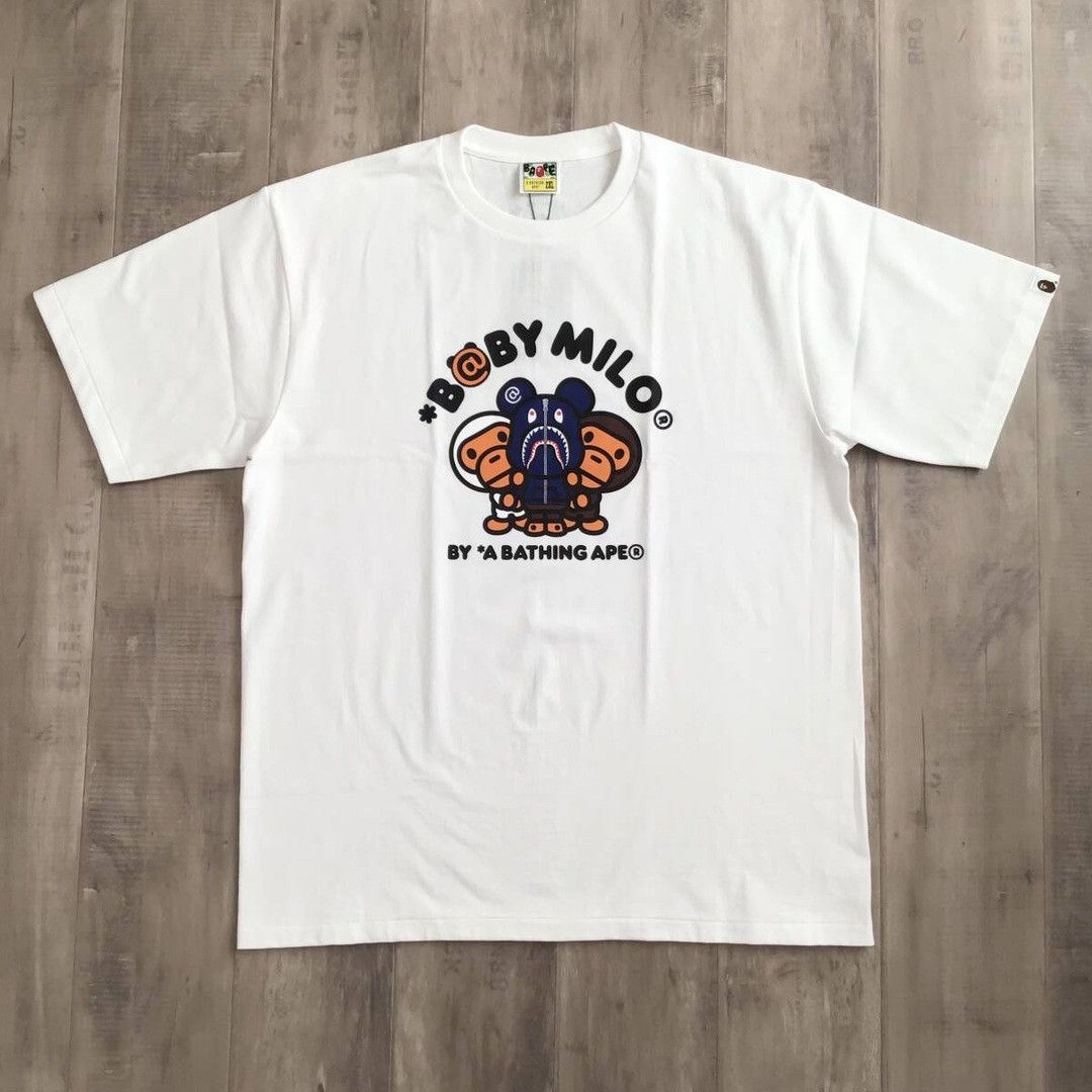 Bape BAPE × medicom toy SHARK BE@RBRICK Milo T-shirt APE Size US XXL / EU 58 / 5 - 2 Thumbnail