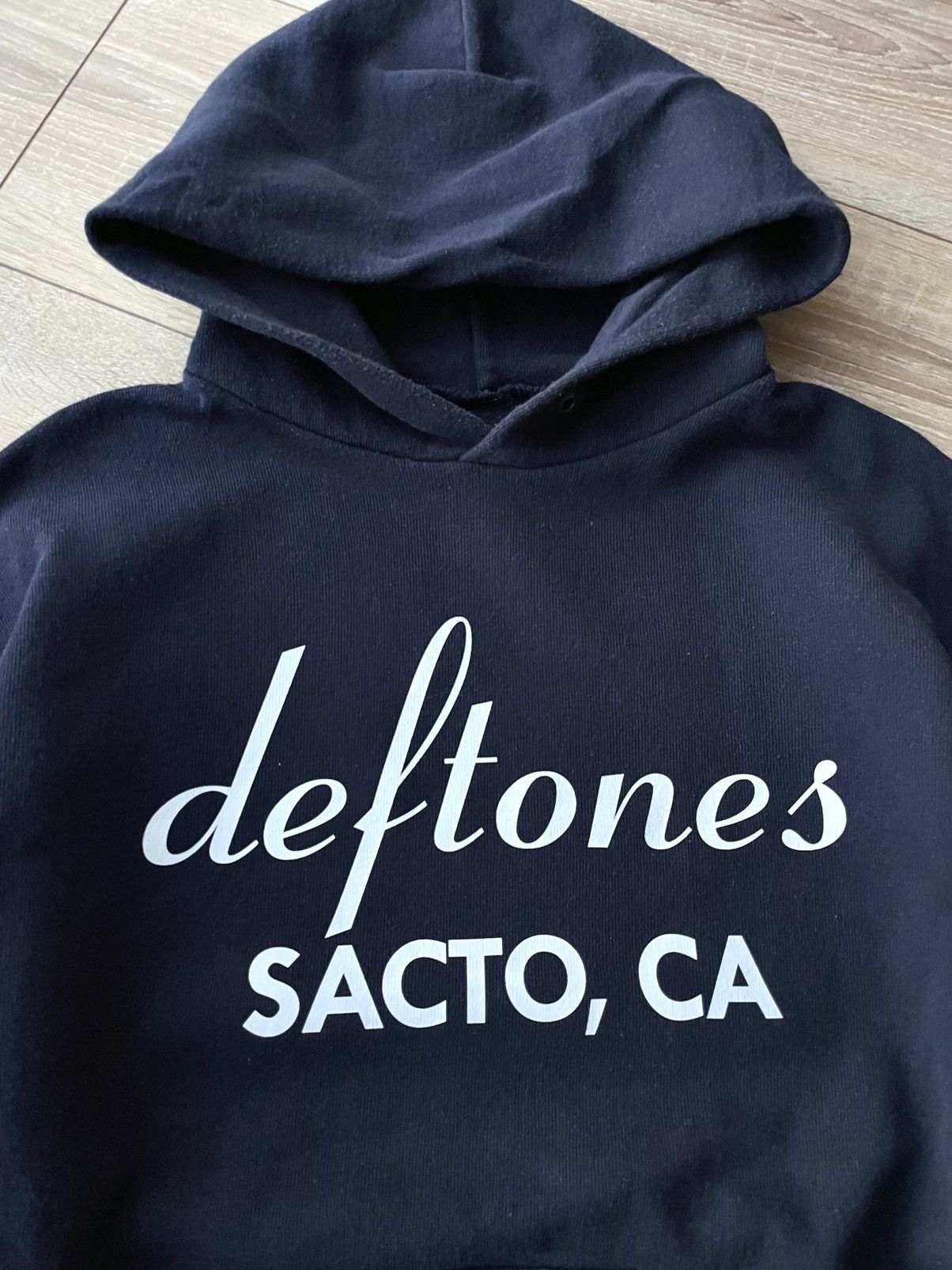Vintage Deftones SACTO CA Vintage Metal Band Hoodie Size US S / EU 44-46 / 1 - 3 Thumbnail