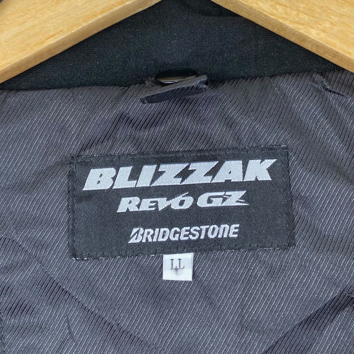 Vintage BLIZZAK BRIDGESTONE Revo GZ Racing Team Formula1 Windbreaker Size US XL / EU 56 / 4 - 11 Thumbnail