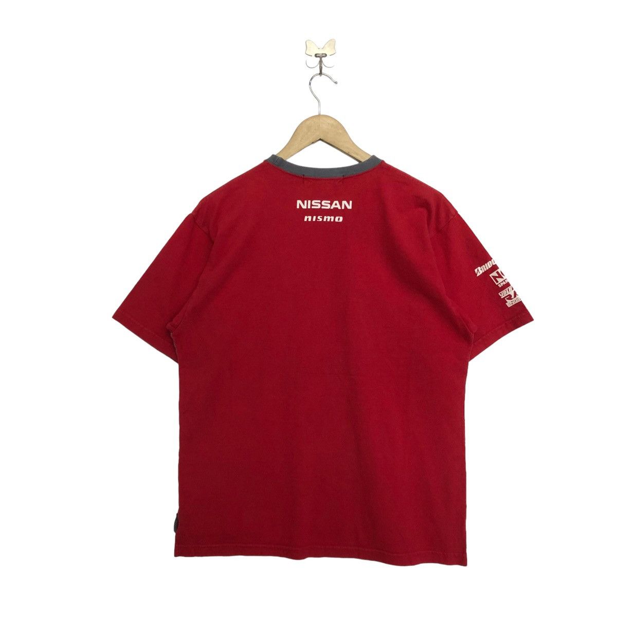 Other Rare!! NISSAN NISMO red and grey racing tee Size US M / EU 48-50 / 2 - 7 Thumbnail