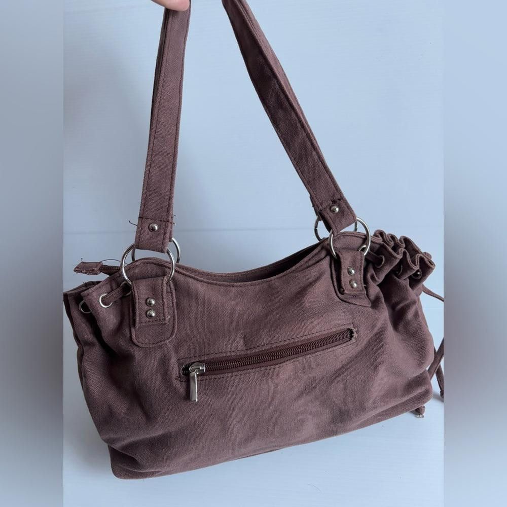 Designer Y2K Beaded Rachel Brown Shoulder Bag Size ONE SIZE - 2 Thumbnail