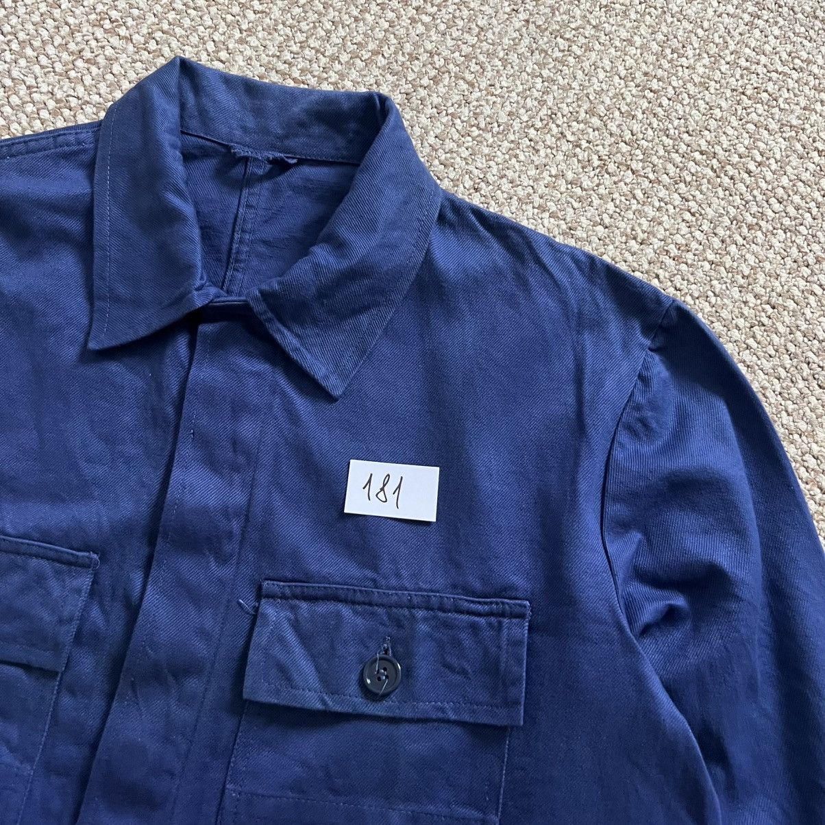 Vintage French utility vintage works jacket Size US L / EU 52-54 / 3 - 7 Thumbnail