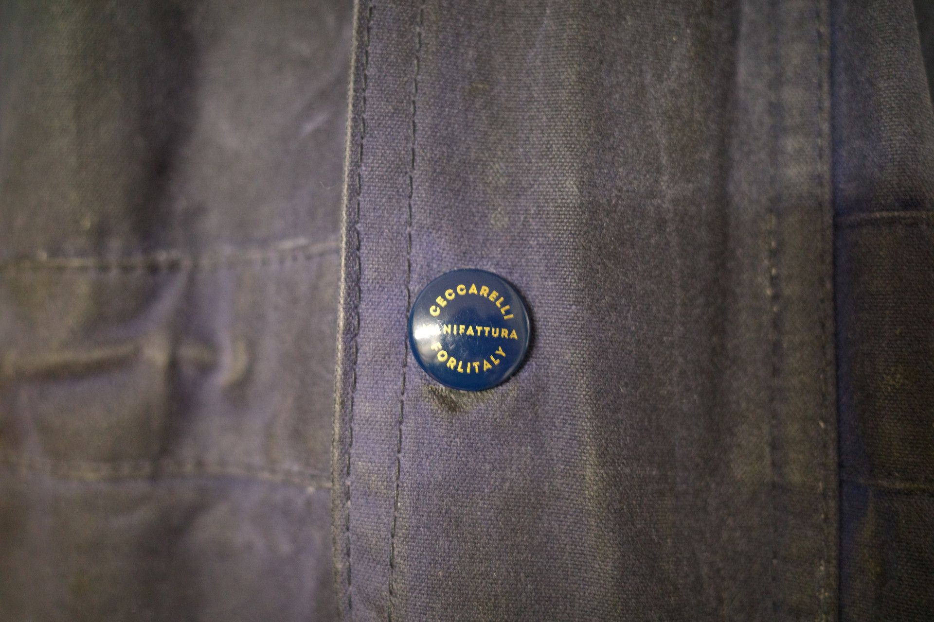 Manifattura Ceccarelli Manifattura Cecarreli Waxed Mountain Jacket Sz 44 Size US L / EU 52-54 / 3 - 4 Thumbnail