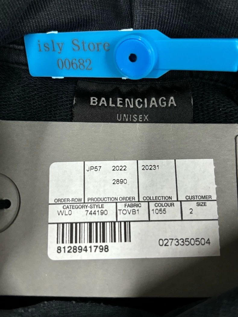 Balenciaga Balenciaga Logo monogrammed, laid-back sweatshirt Size US M / EU 48-50 / 2 - 3 Thumbnail
