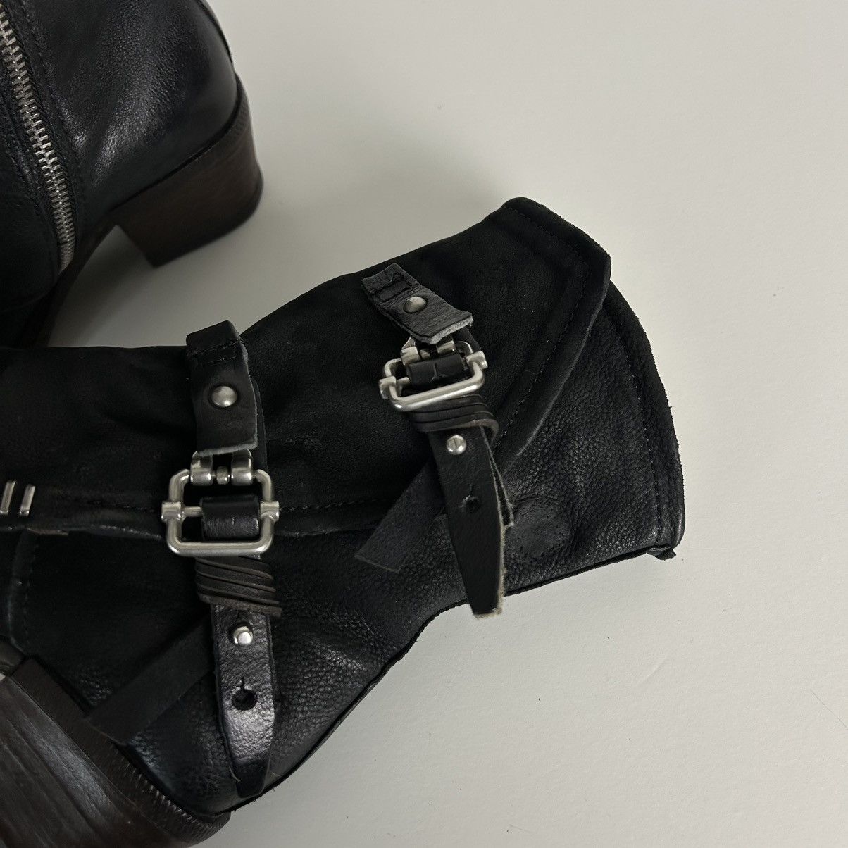 Japanese Brand So sick leather AS 98 biker boots Size US 6.5 / IT 36.5 - 8 Thumbnail