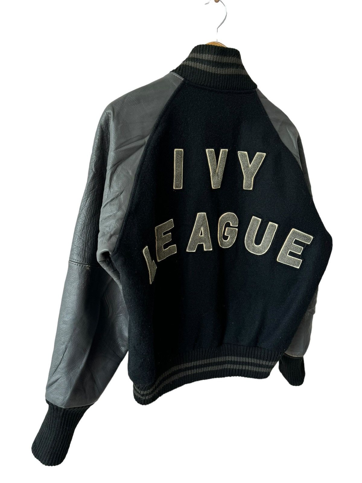 Other Vintage Ivy League Stadium Wool Leather Varsity Jacket Size US L / EU 52-54 / 3 - 4 Thumbnail