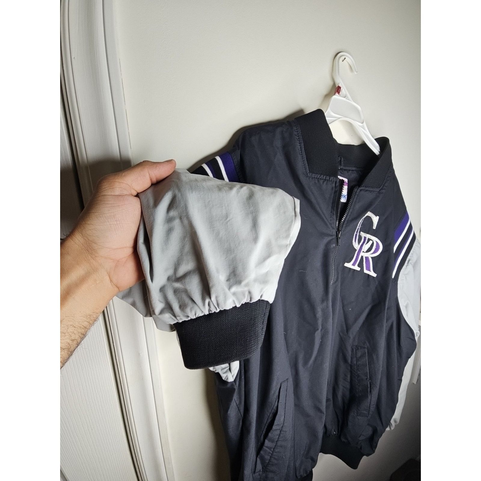 Majestic Colorado Rockies Majestic 1/4 zip pullover jacket Adult XXL Size US XXL / EU 58 / 5 - 5 Thumbnail