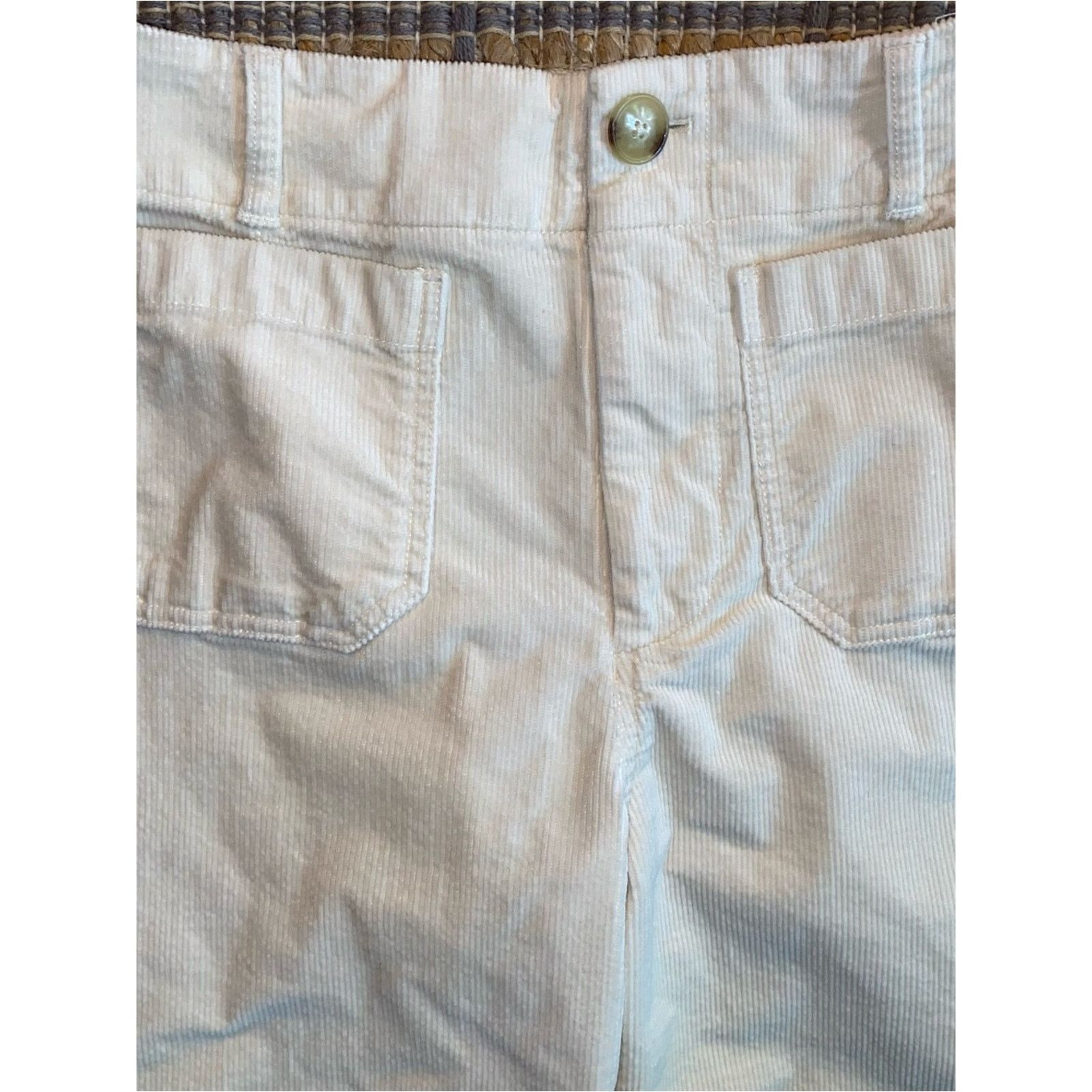 Anthropologie Anthropologie $138 Maeve Colette Wide-Leg Cord Pants 25” Size 25" / US 0 / IT 36 - 4 Thumbnail