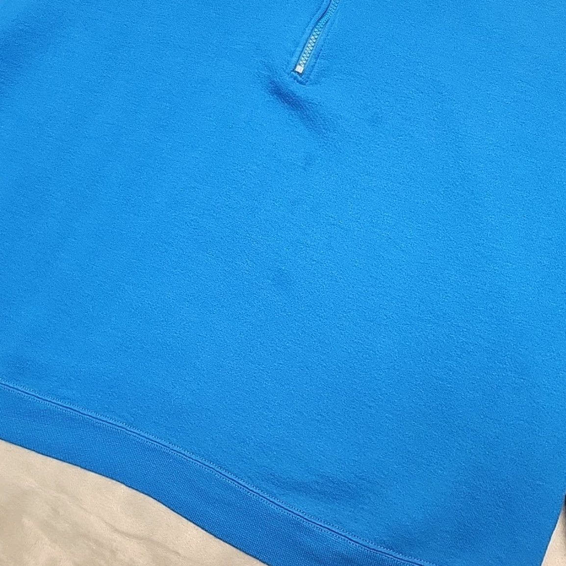 Russell Athletic VTG Russell Sweatshirt Mens XL Blue 1/4 Zip Cropped Made in USA Y2K Russell Athletic Sweatshirt MTG 90s USA American Mens XL Blue Size US XL / EU 56 / 4 - 7 Thumbnail