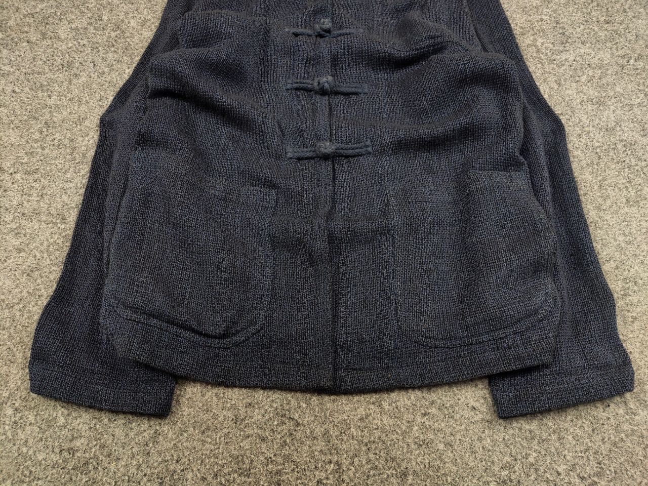Japanese Brand Vintage 90's japanese Blue Cotton Pocket overshirt Jacket Size US M / EU 48-50 / 2 - 9 Thumbnail
