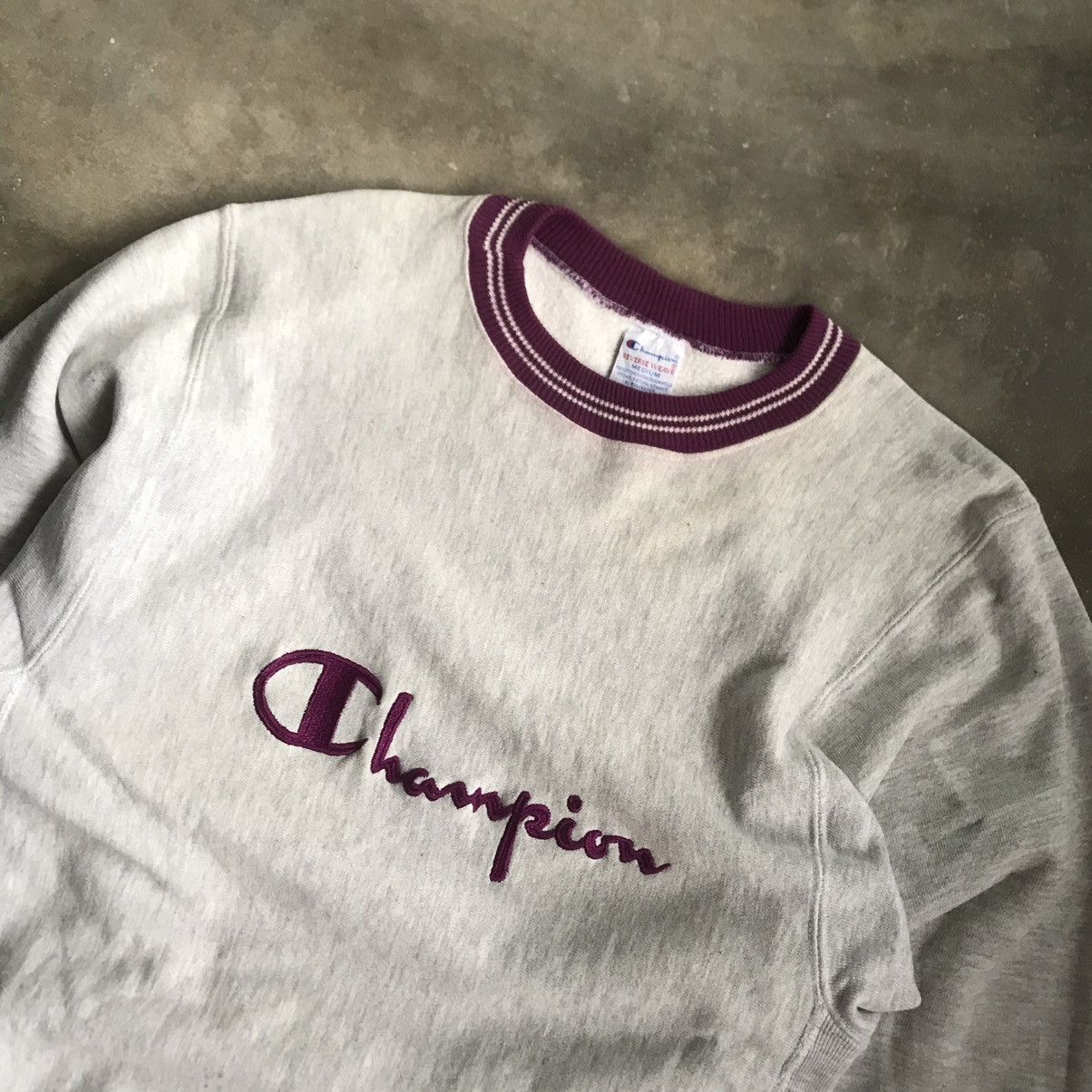 Champion × Vintage Sweatshirt Champion Reverse Weave Vintage Size US M / EU 48-50 / 2 - 2 Thumbnail