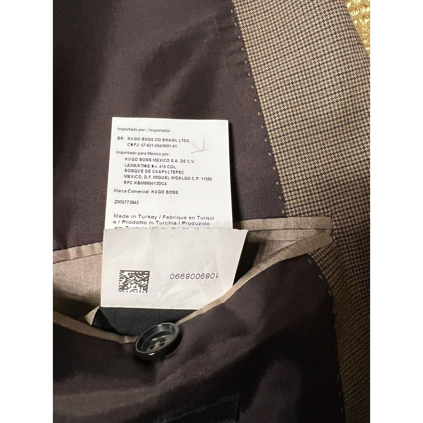 Hugo Boss Hugo Boss Mens Two Button Blazer Jacket Size 40 R Size 40R - 9 Thumbnail