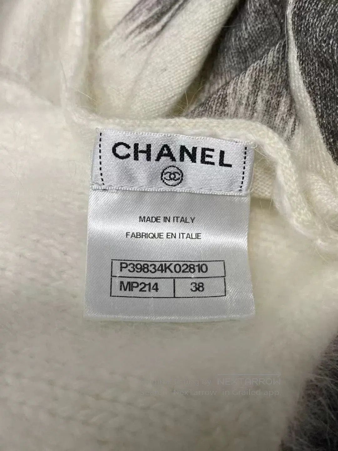 Chanel chanel rabbit fur backless dress. Size M / US 6-8 / IT 42-44 - 6 Thumbnail