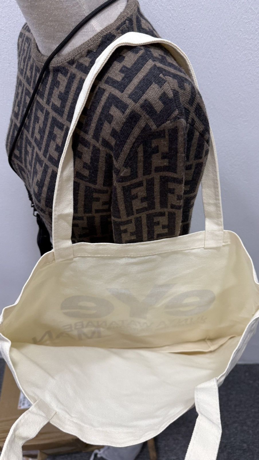 Comme des Garcons Junya Watanabe x Comme des Garcons Eye Tote Bag Size ONE SIZE - 3 Thumbnail