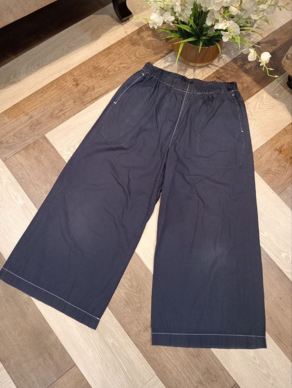 Tricot Comme des Garcons TRICOT COMME DES GARCONS AD2018 TC-P010 WIDE PANTS Size 27" / US 4 / IT 40 - 2 Thumbnail