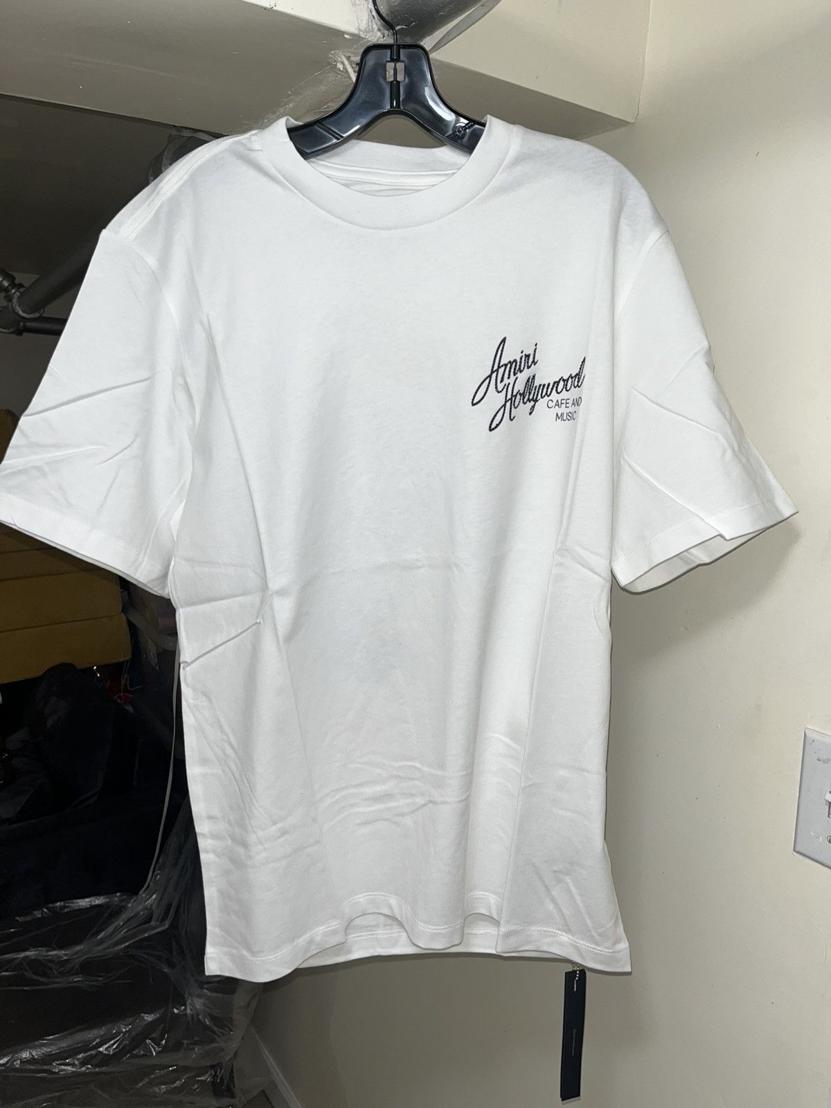Amiri Amiri Crystal Hollywood Tee Sz L Size US L / EU 52-54 / 3 - 10 Thumbnail